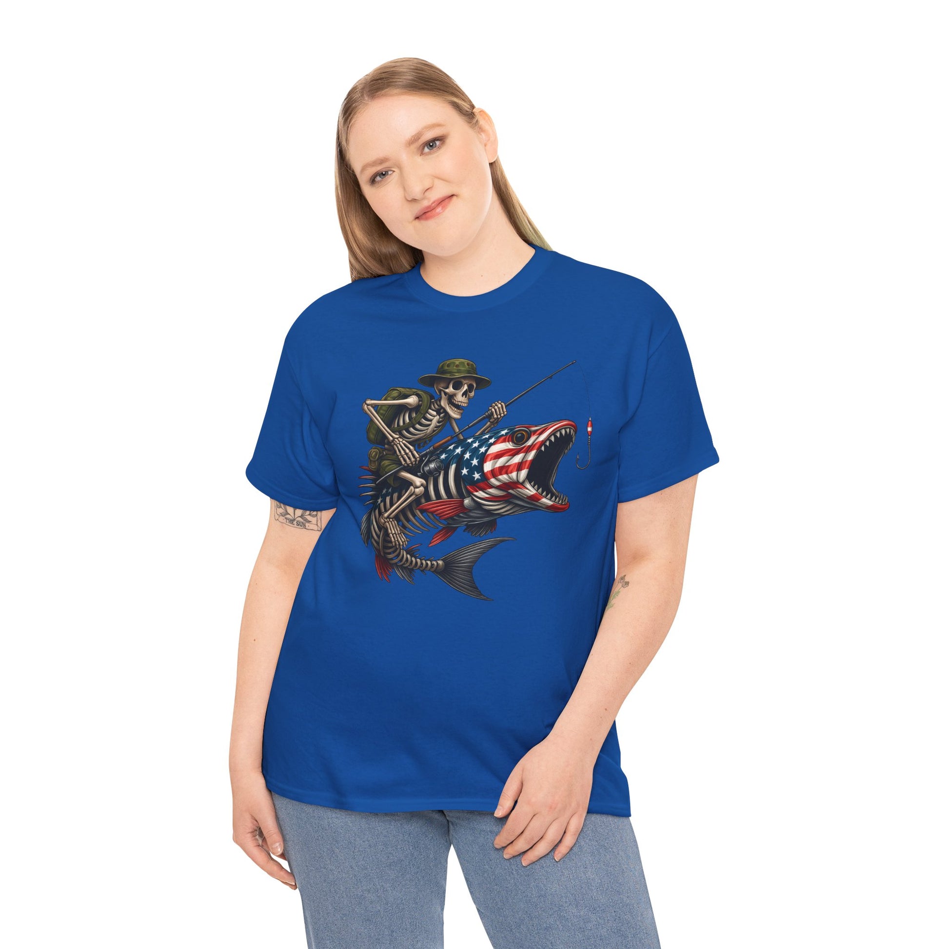 Fishing Skeleton Tee
