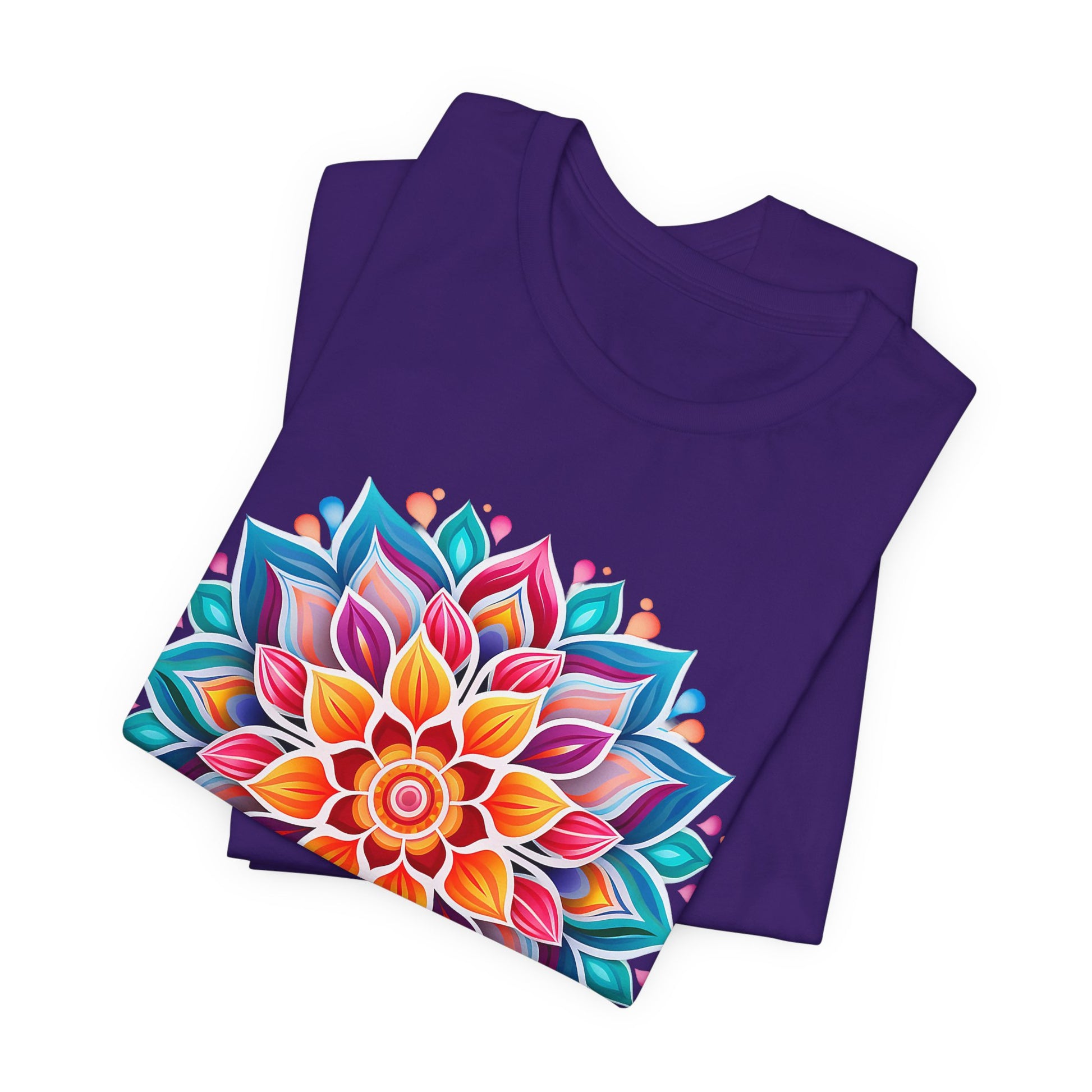 Vibrant Mandala Graphic Tee