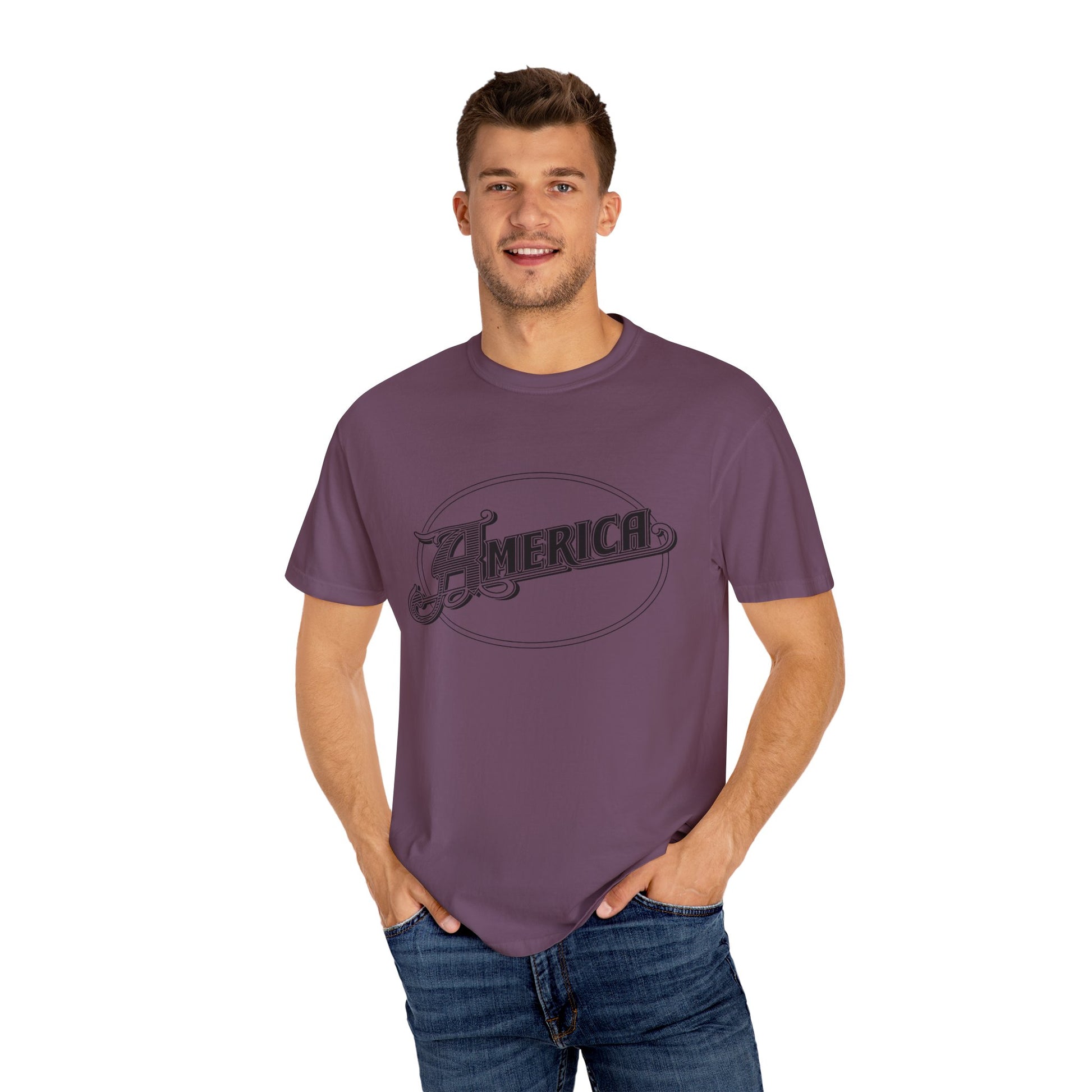 America Vintage Garment-Dyed T-Shirt