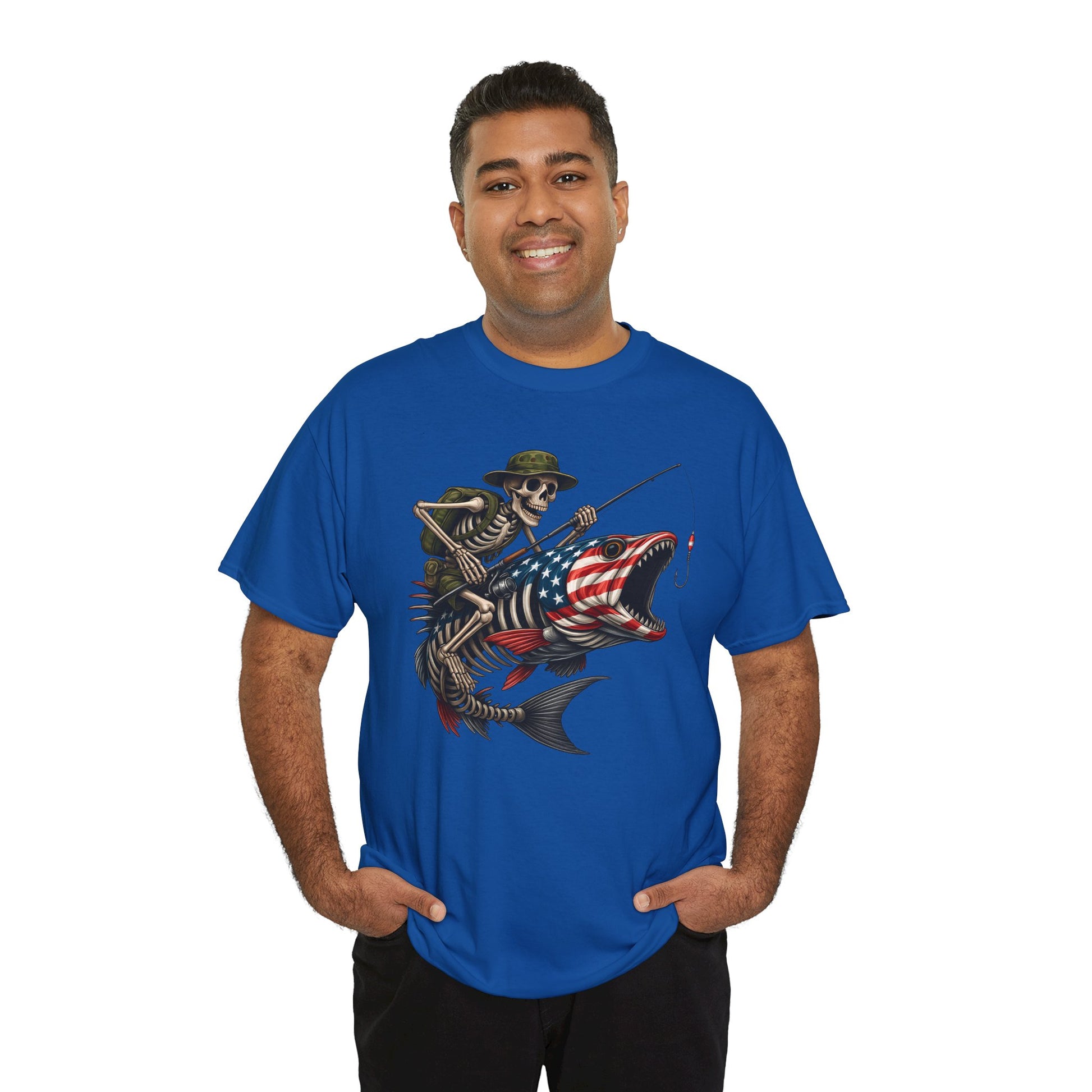 Fishing Skeleton Tee
