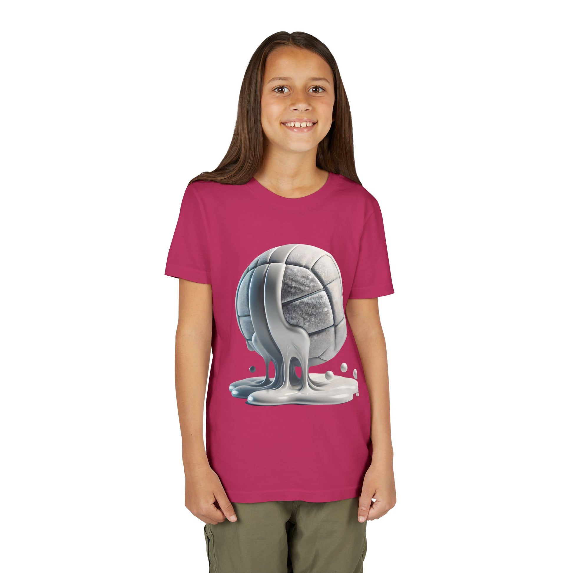 Cool Dripping Volleyball Youth Tee