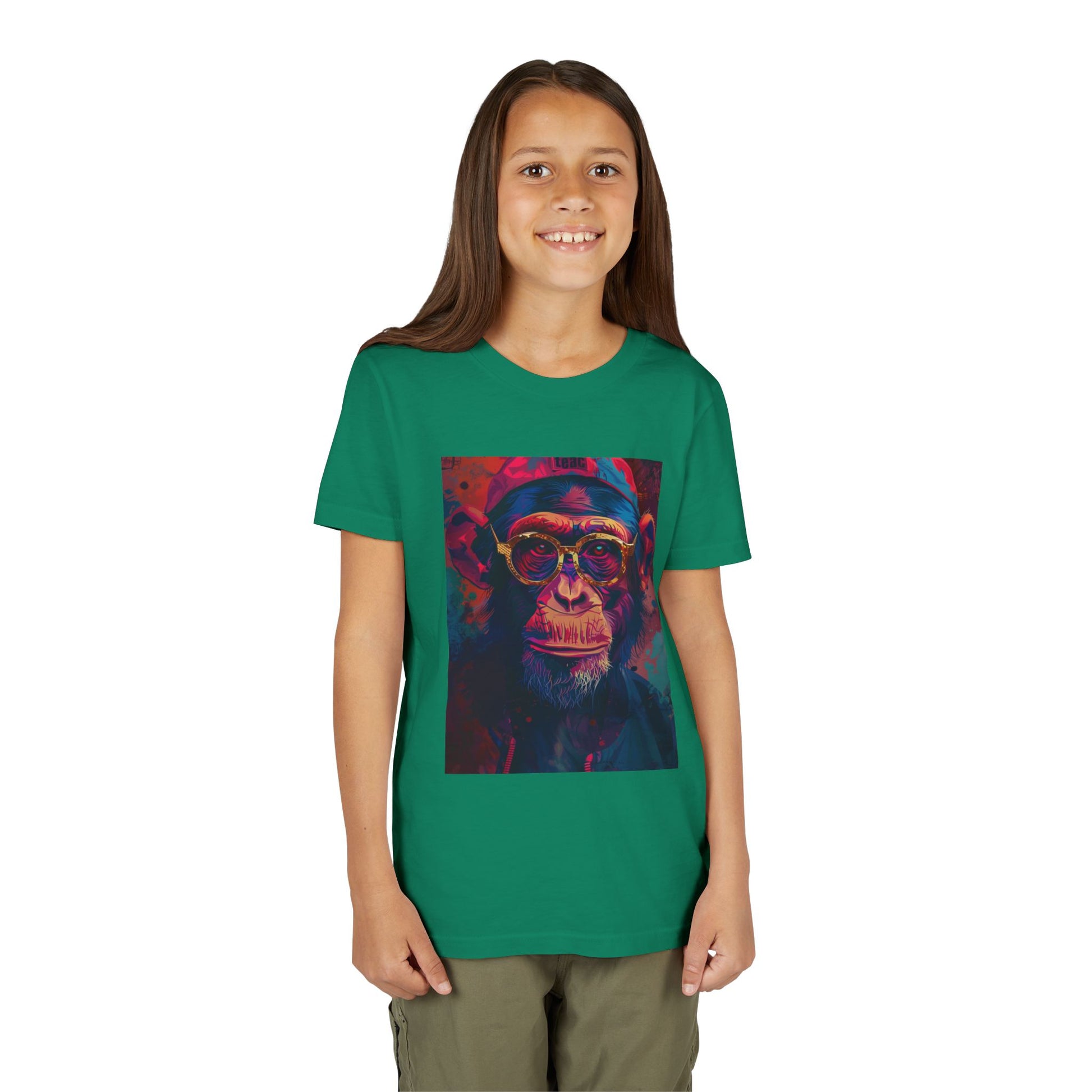 Colorful Monkey Youth Tee