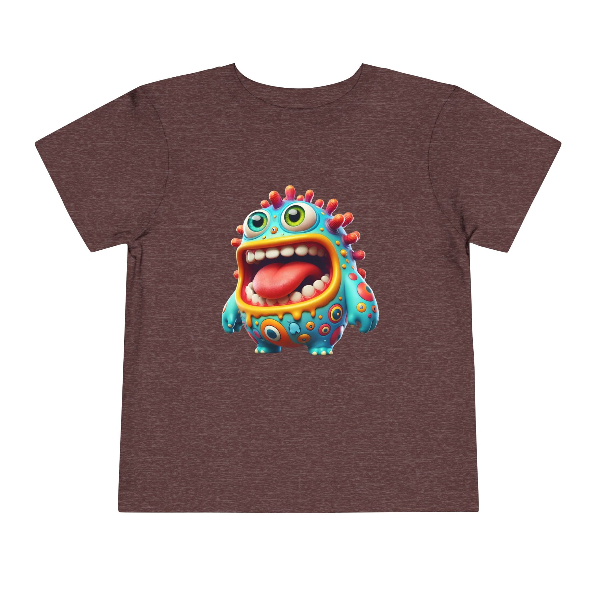 Colorful Toddler Tee with Fun Monster Design