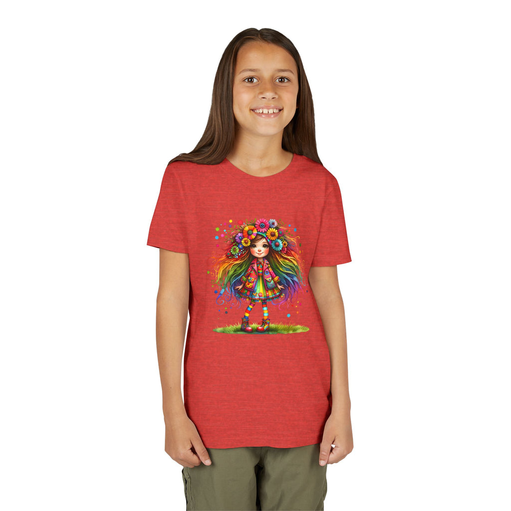 Whimsical Flower Child Youth Tee