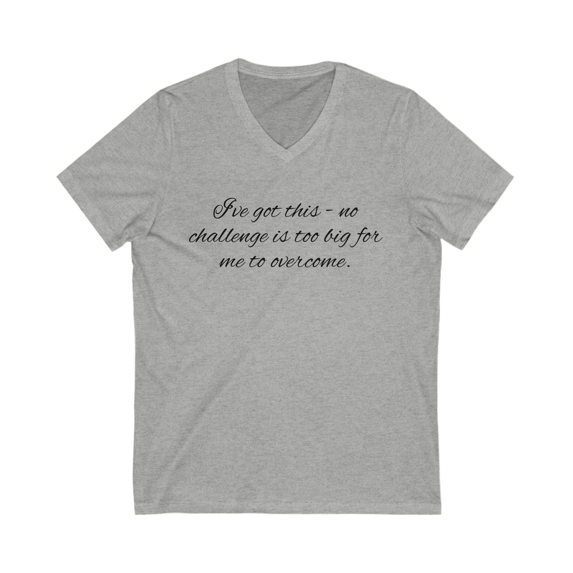 Inspirational V-Neck Tee