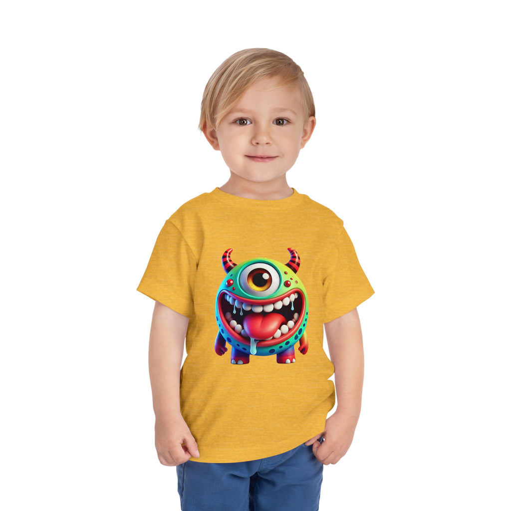 Colorful Monster Toddler Tee