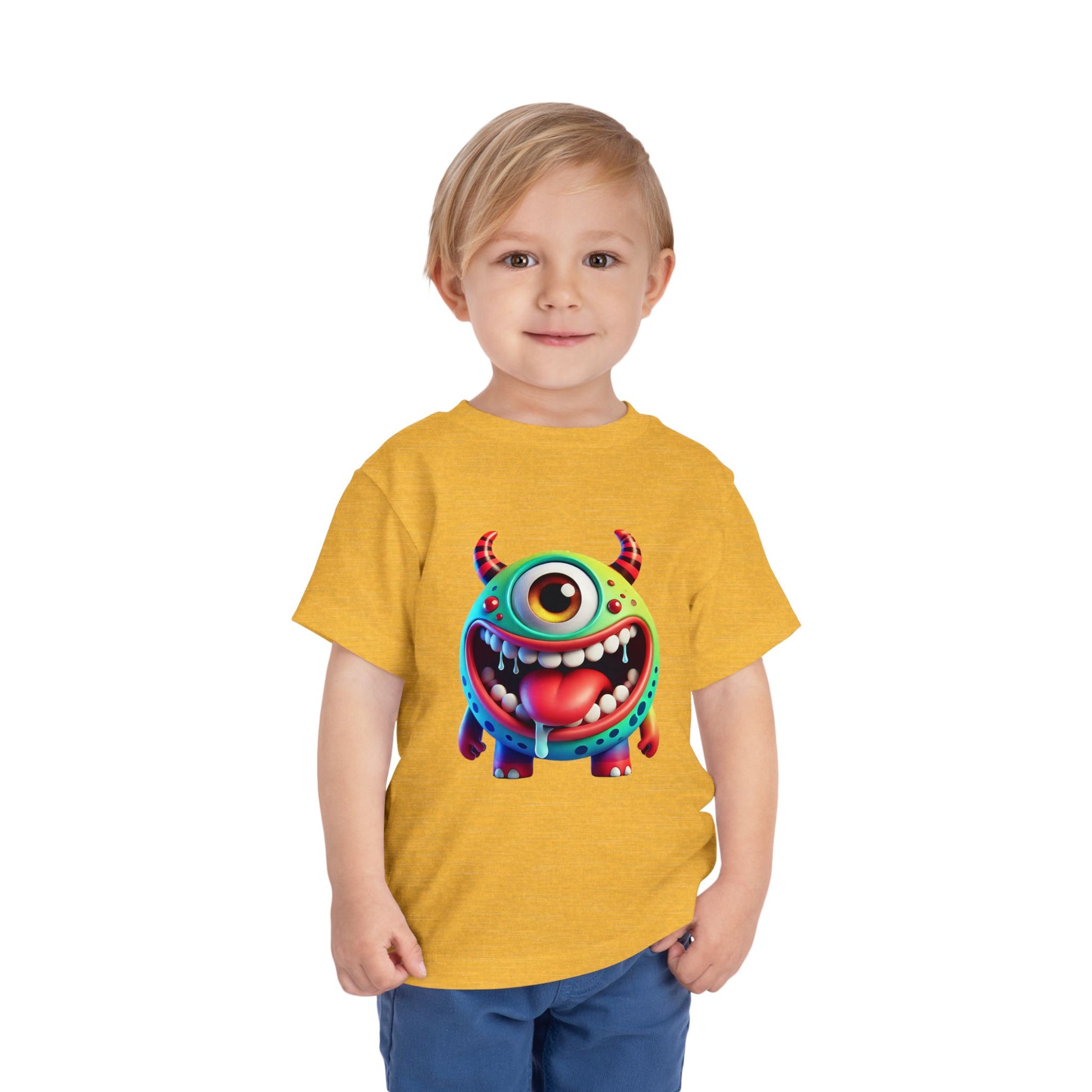 Colorful Monster Toddler Tee