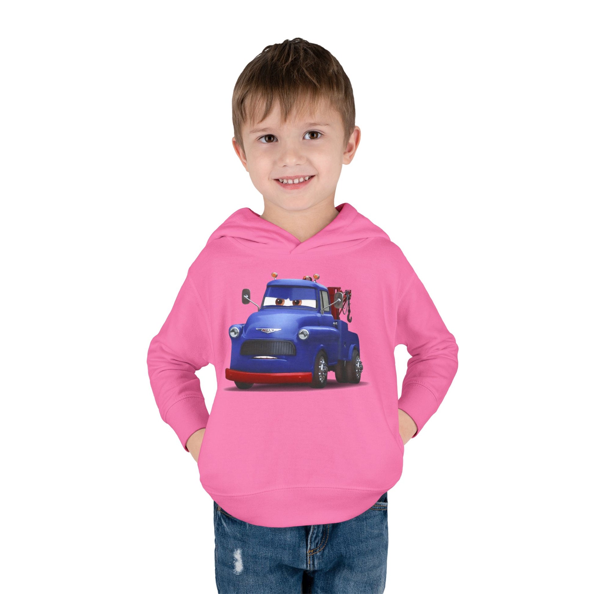 Colorful Toddler Truck Hoodie