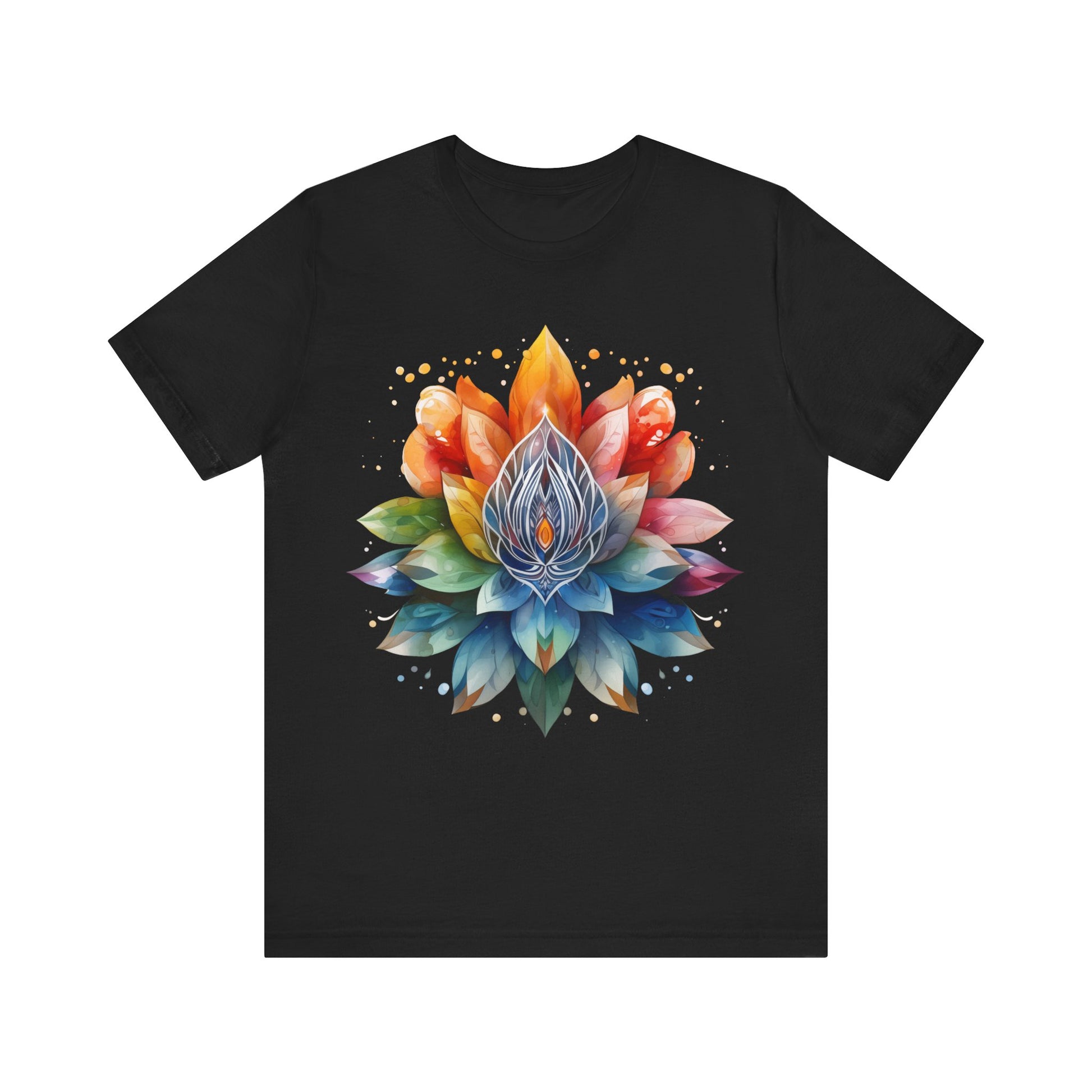 Colorful Lotus Flower T-Shirt