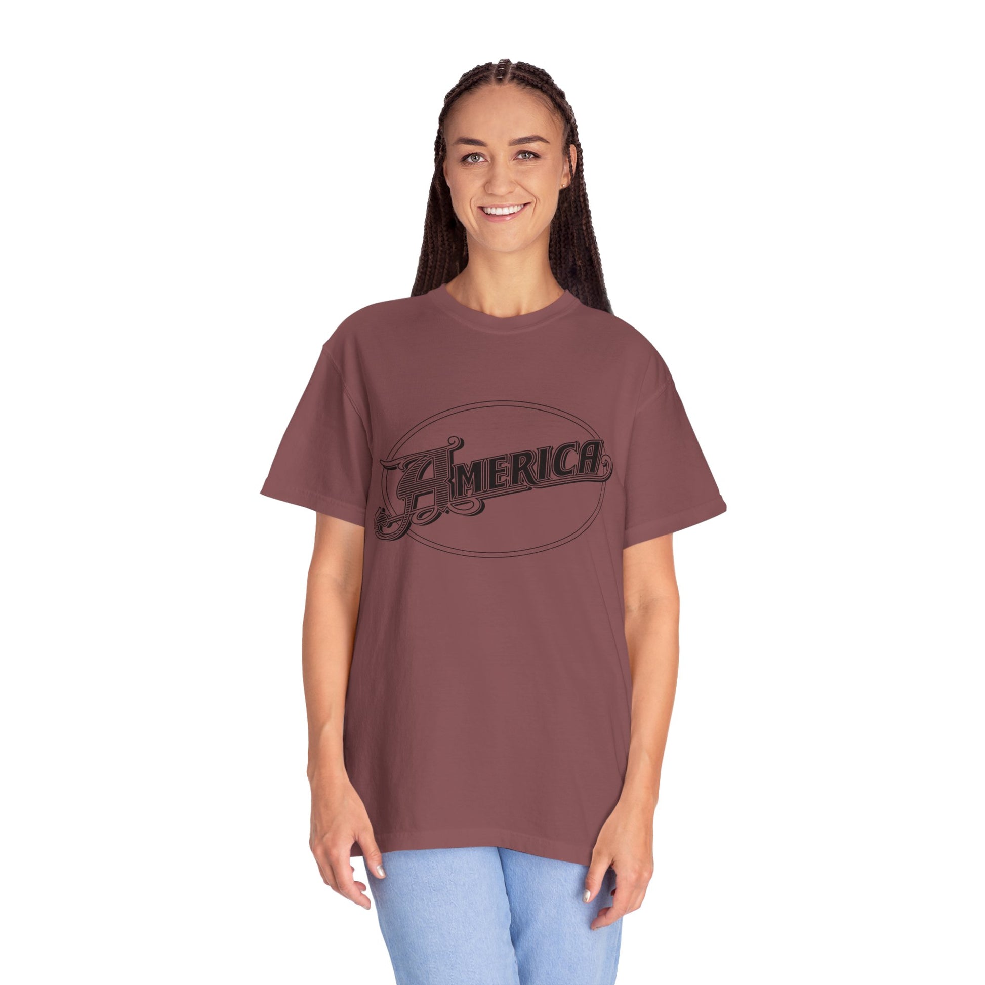 America Vintage Garment-Dyed T-Shirt