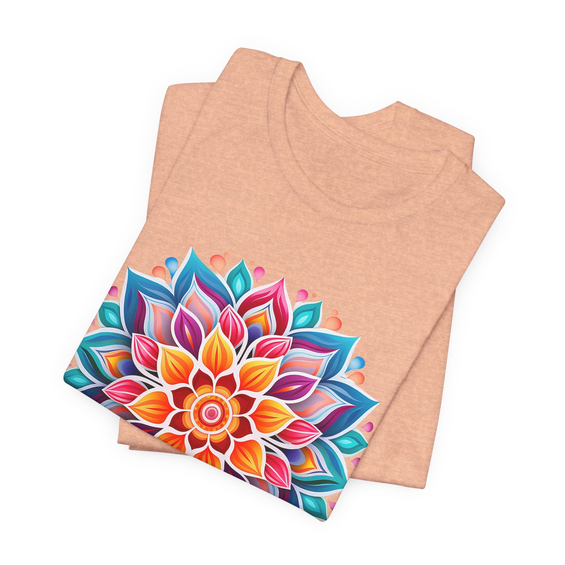 Vibrant Mandala Graphic Tee