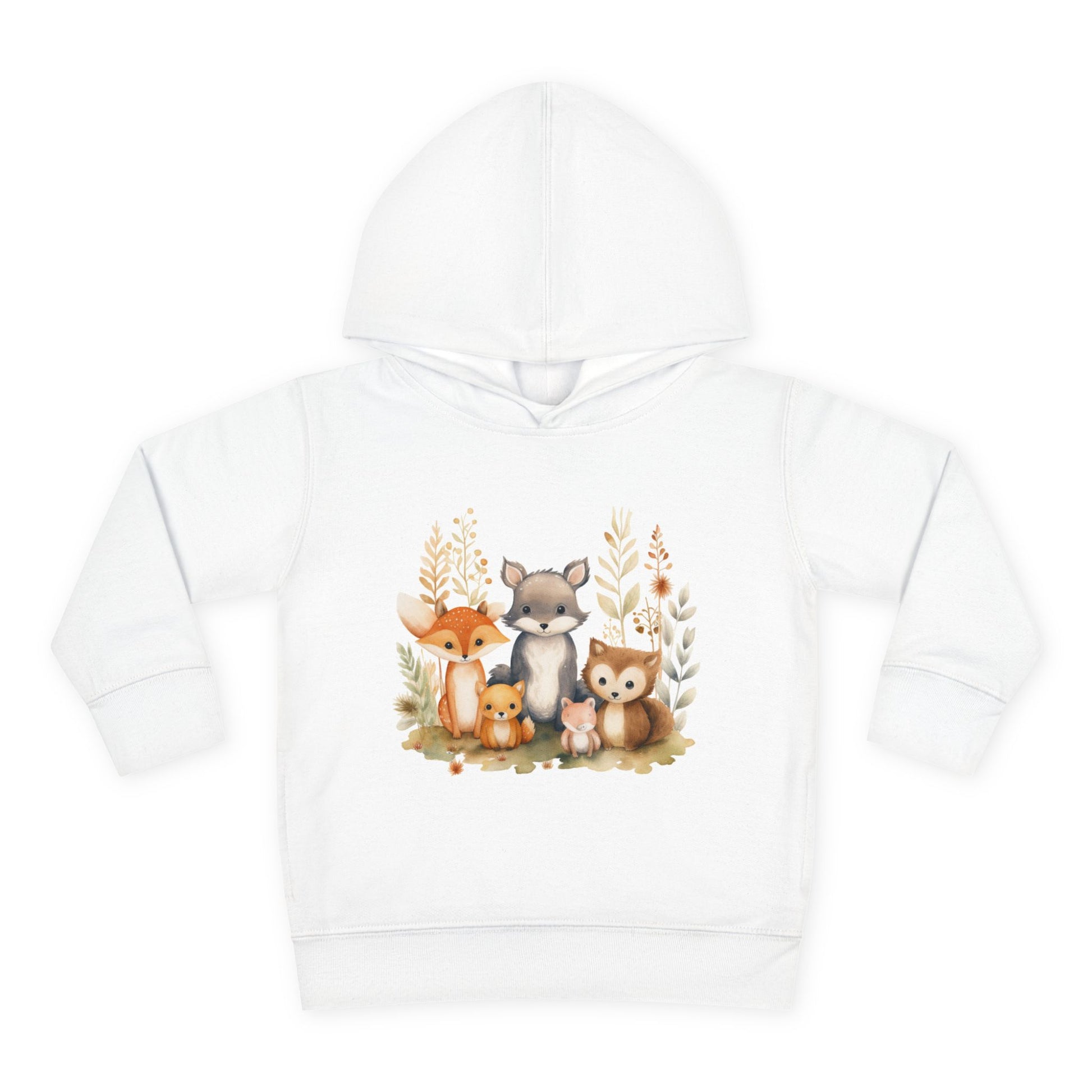 Whimsical Animal Toddler Hoodie