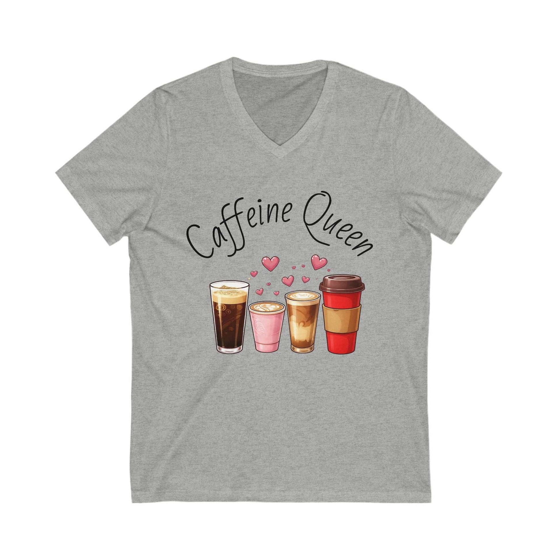 Caffeine Queen V Neck