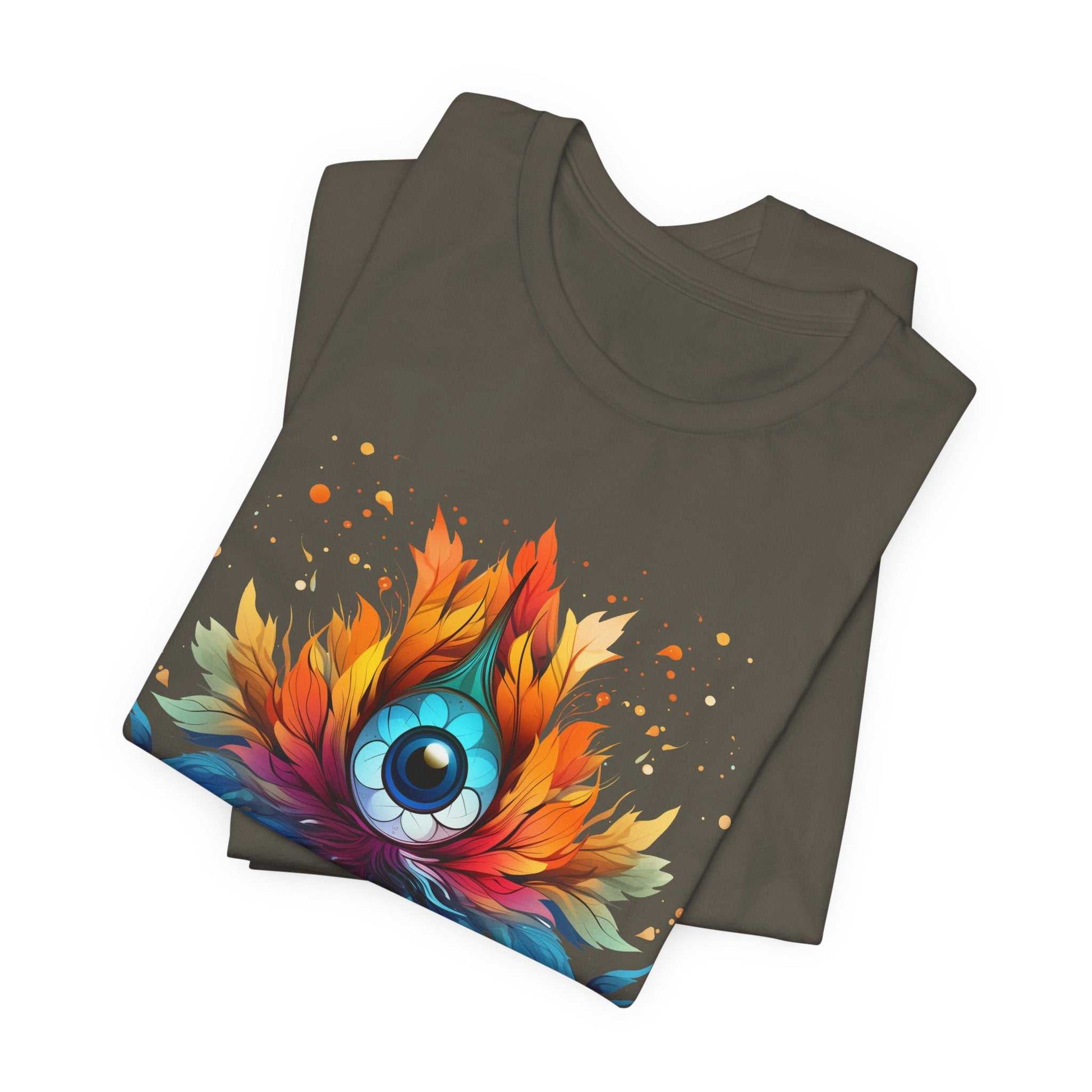 Vibrant Eye-Mandala Tee