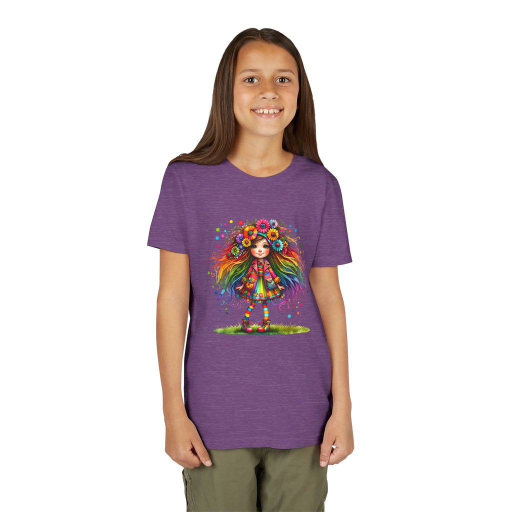 Whimsical Flower Child Youth Tee