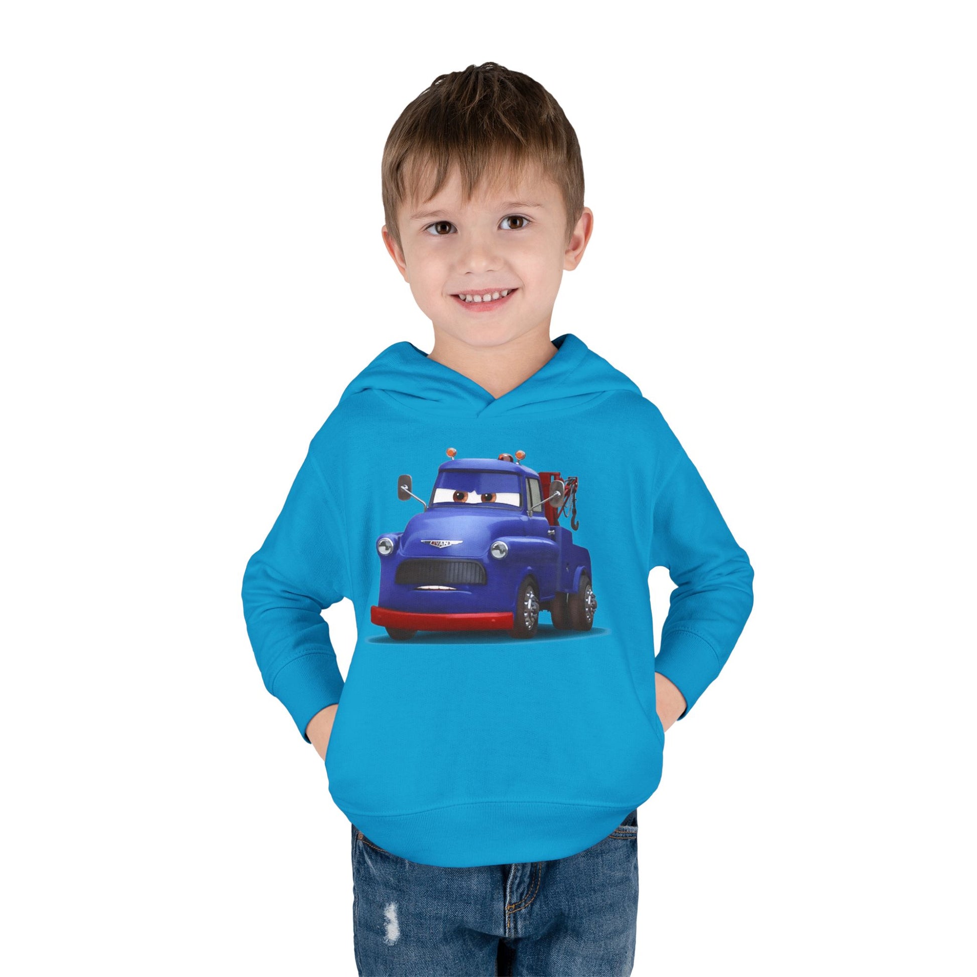 Colorful Toddler Truck Hoodie