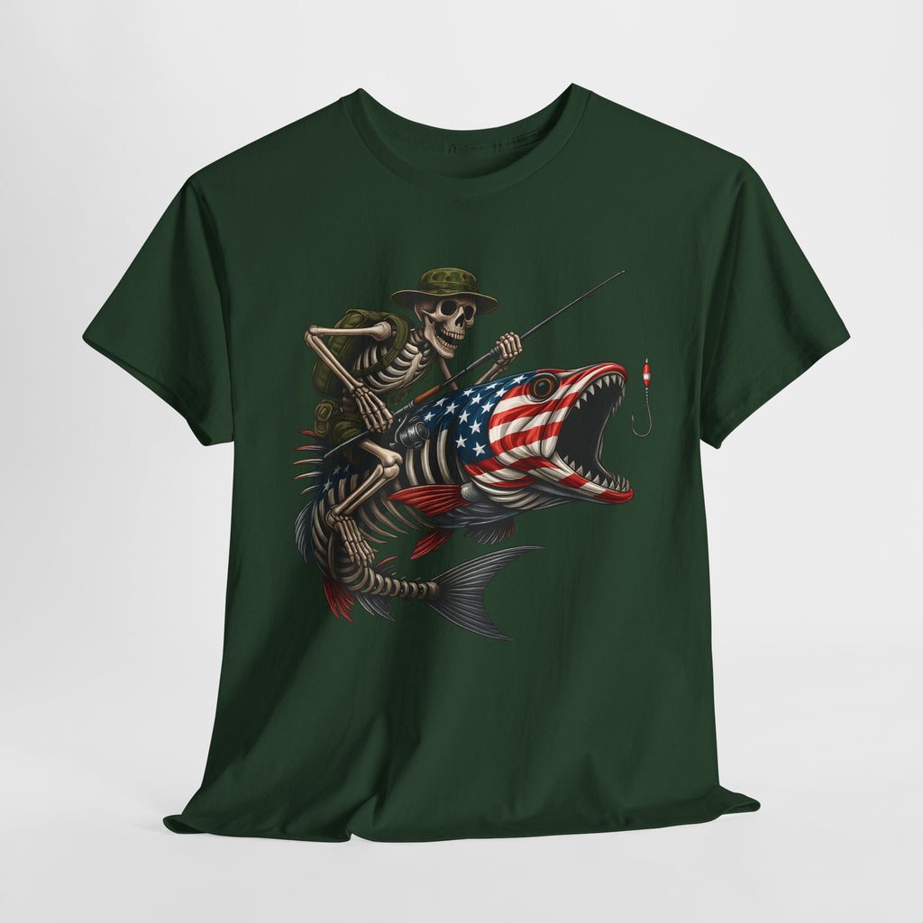 Fishing Skeleton Tee