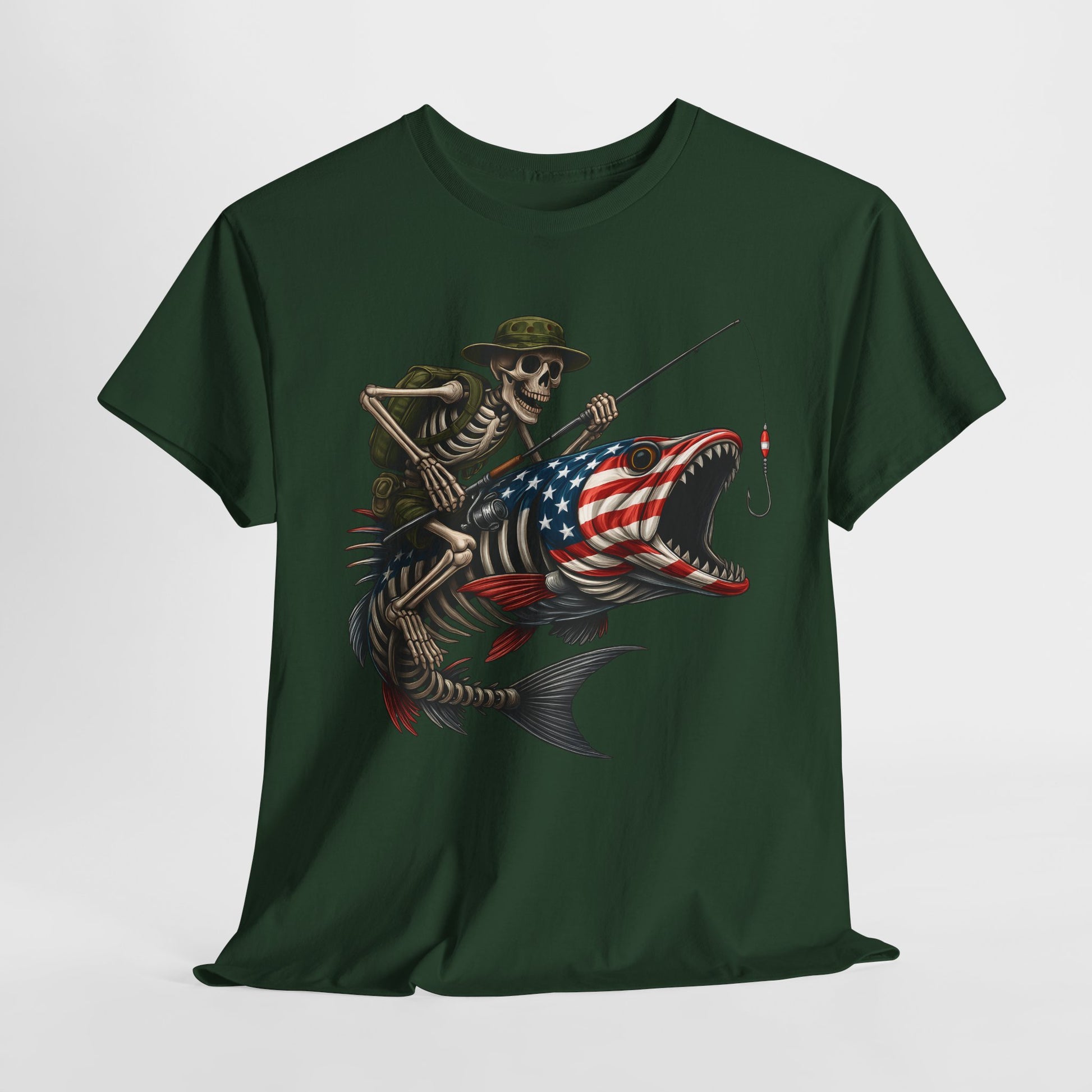 Fishing Skeleton Tee