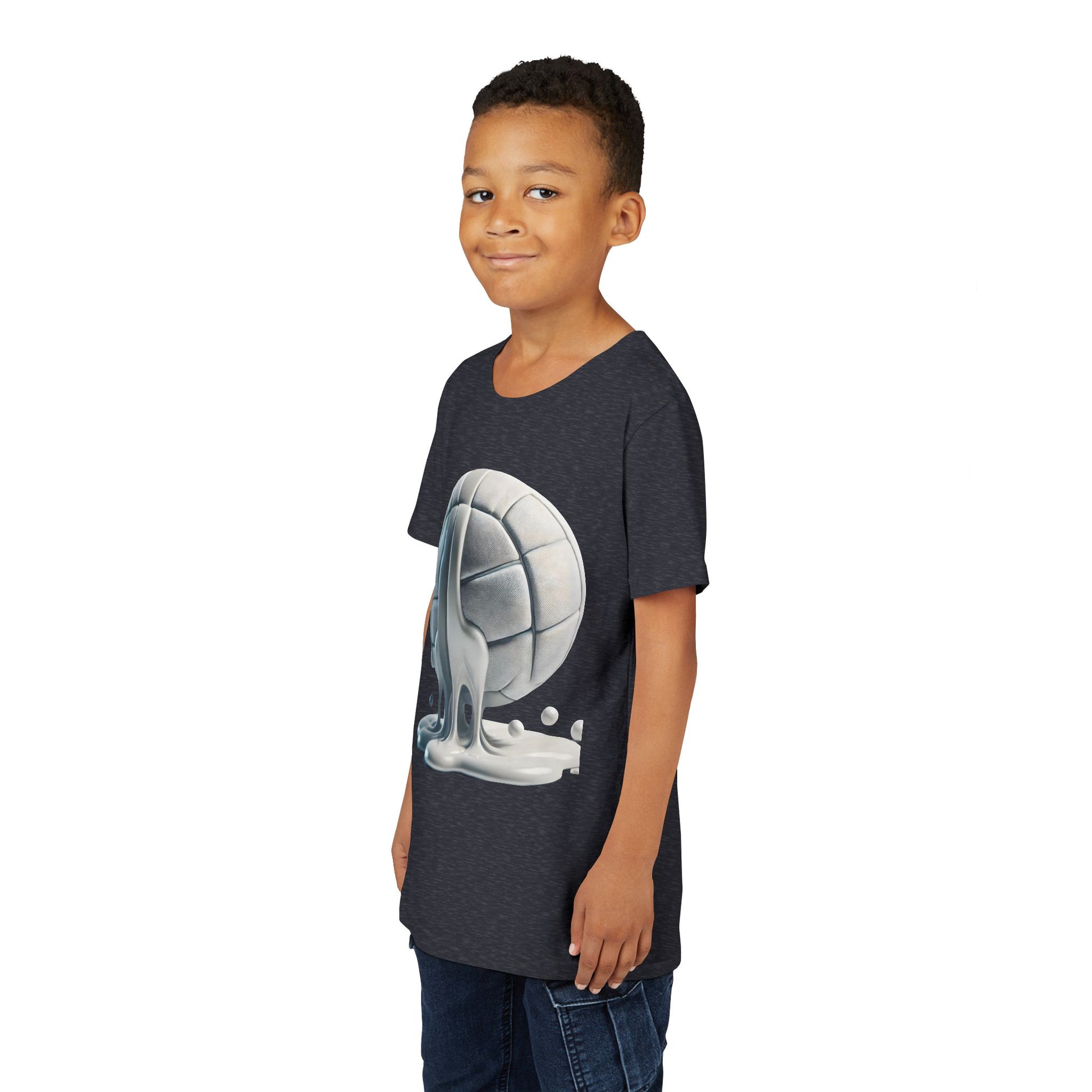 Cool Dripping Volleyball Youth Tee