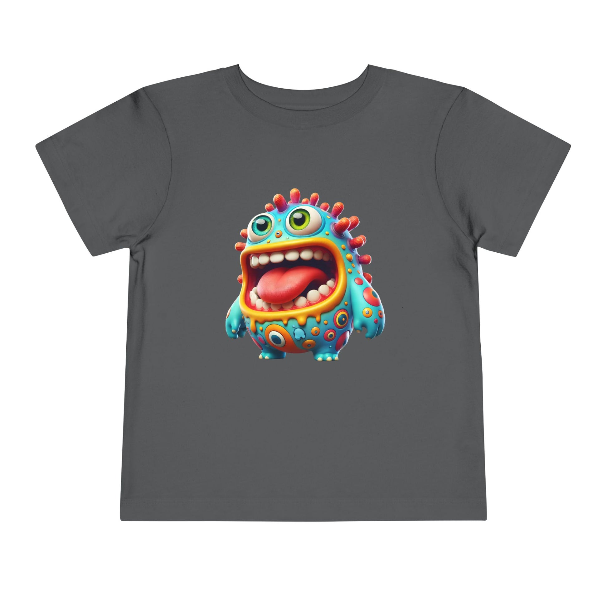 Colorful Toddler Tee with Fun Monster Design