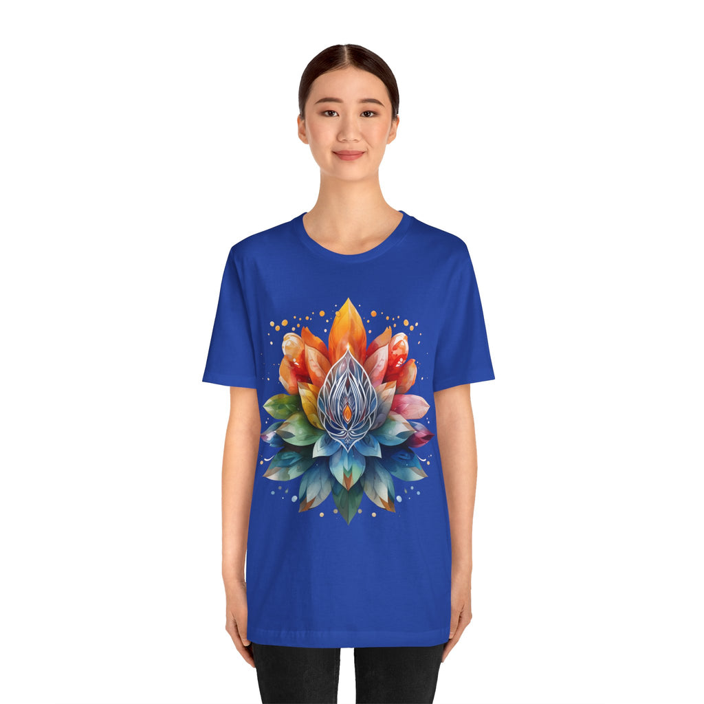Colorful Lotus Flower T-Shirt