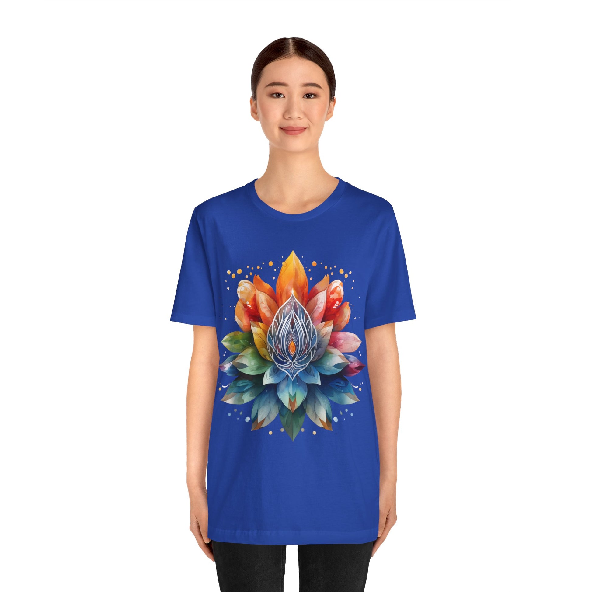 Colorful Lotus Flower T-Shirt