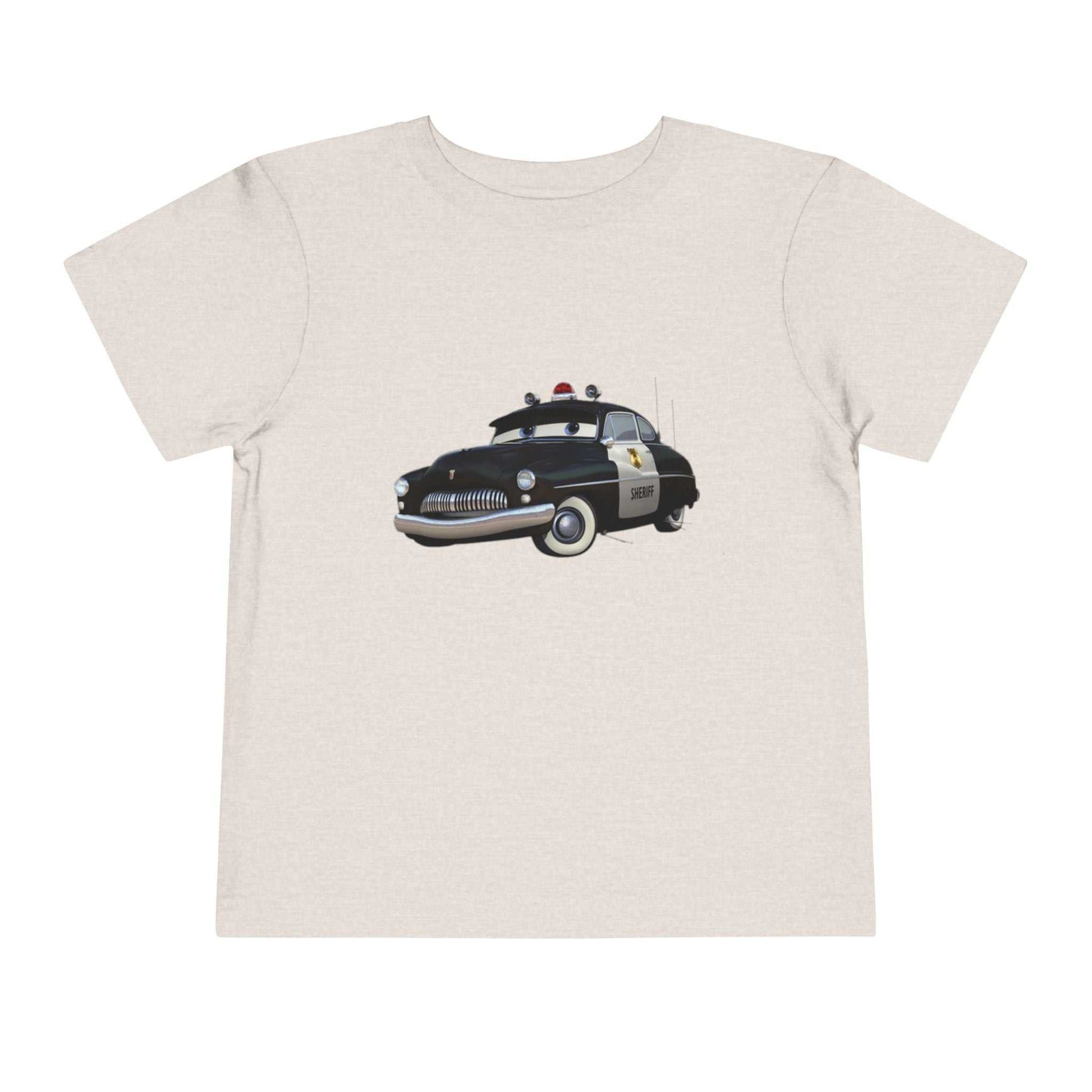 Police Car Toddler Tee