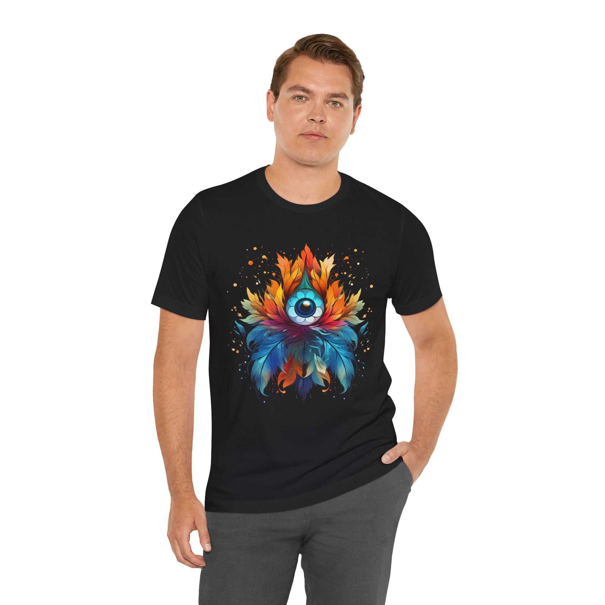 Vibrant Eye-Mandala Tee