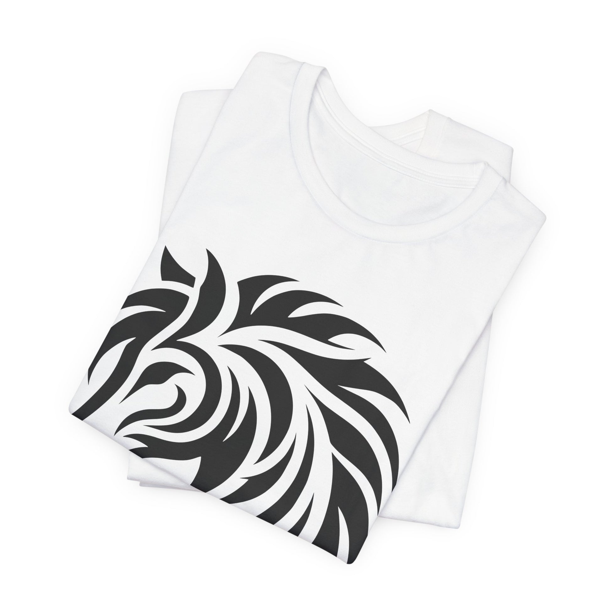 Tribal Horse Graphic Tee – Bold Mustang Silhouette on Hot Pink T-Shirt