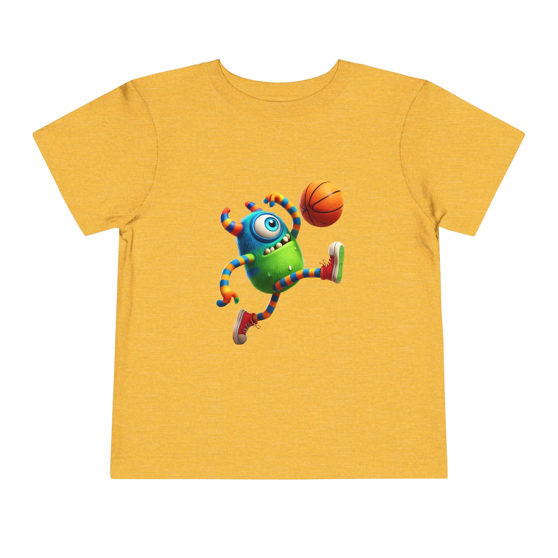 Playful Monster Toddler Tee, Fun Kids Shirt