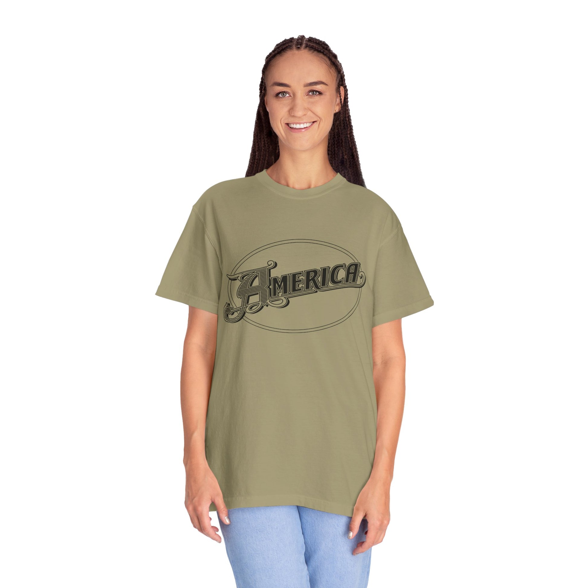 America Vintage Garment-Dyed T-Shirt