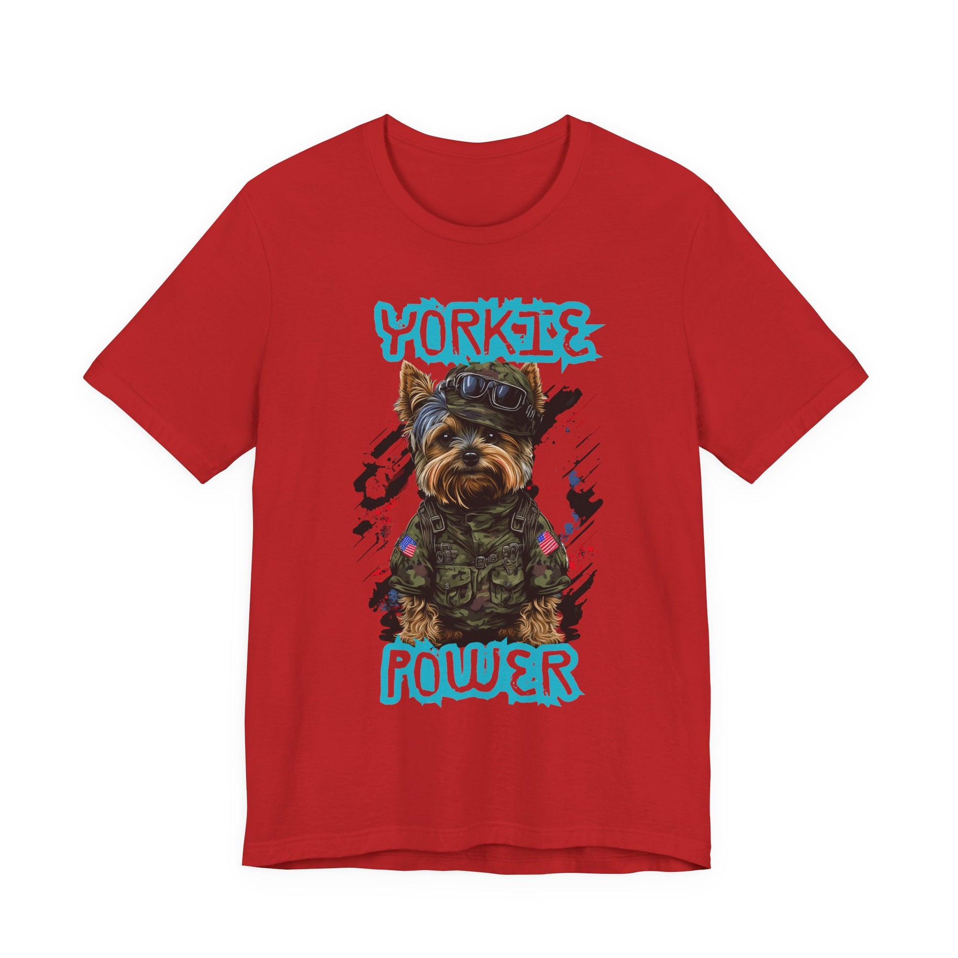 Yorkie Power Unisex Tee