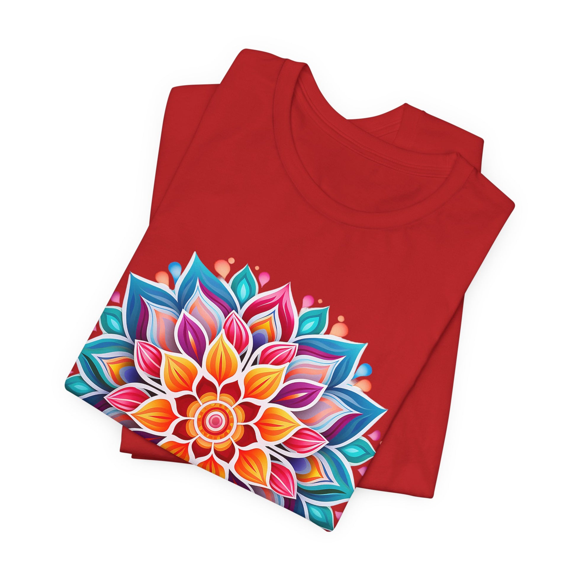 Vibrant Mandala Graphic Tee