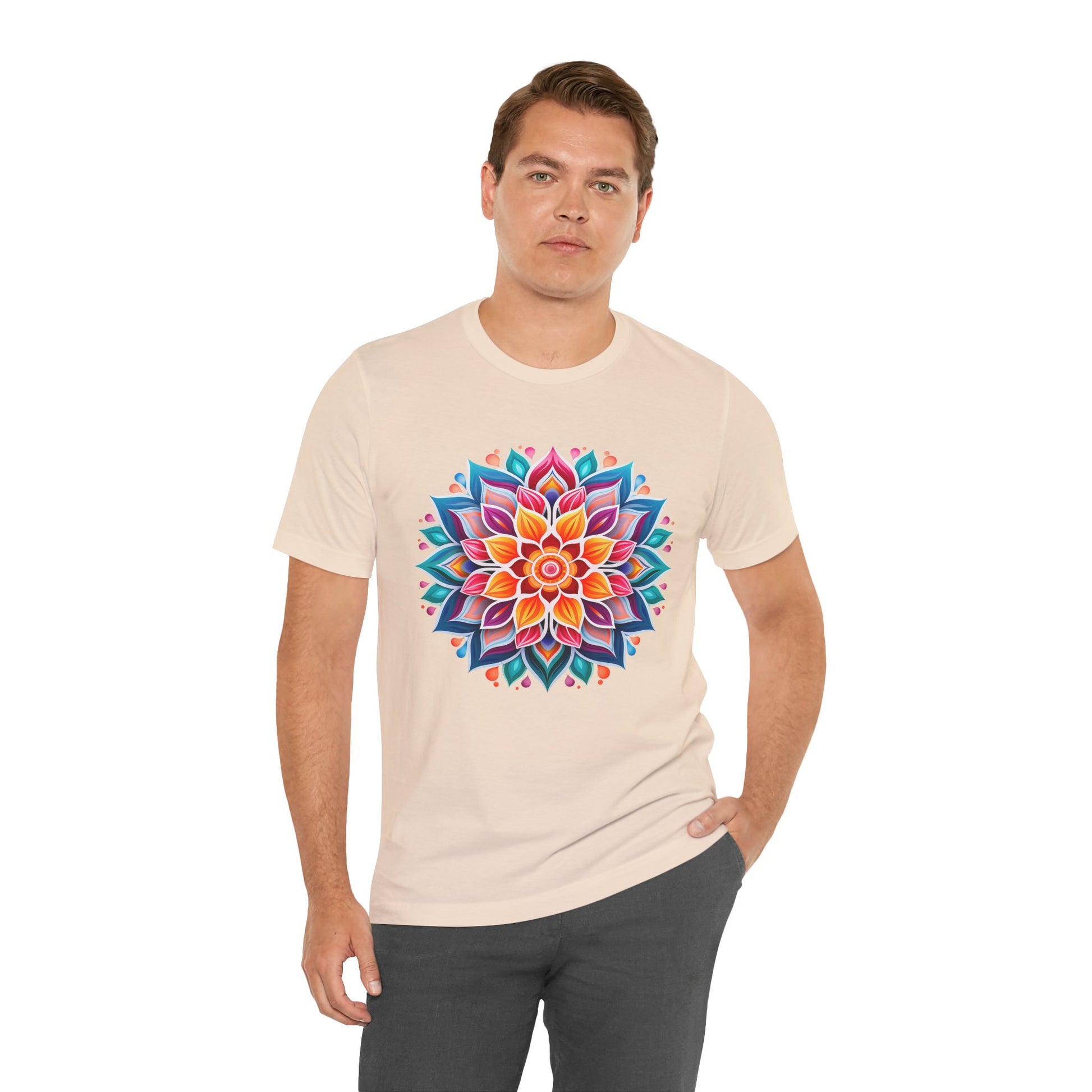 Vibrant Mandala Graphic Tee