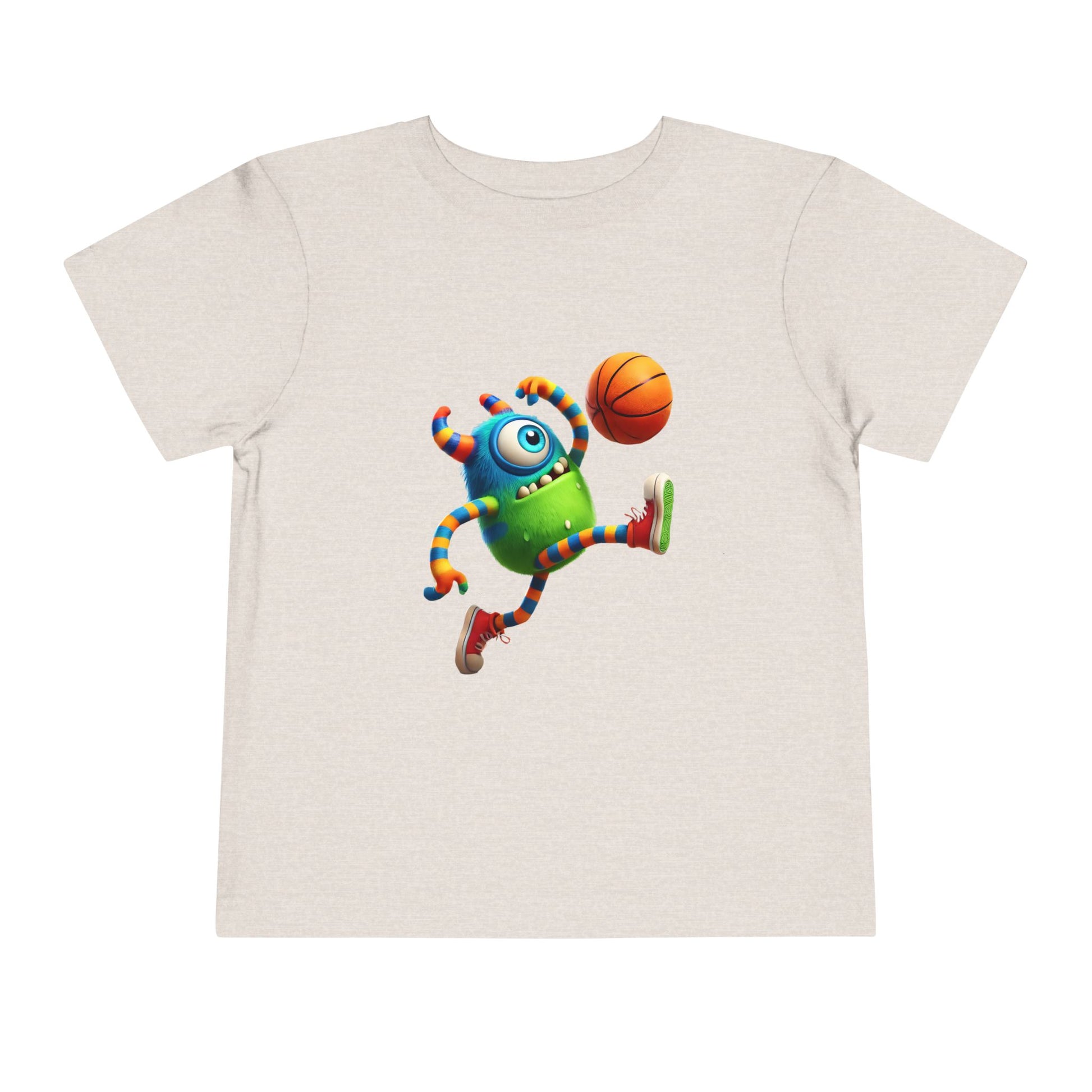 Playful Monster Toddler Tee, Fun Kids Shirt