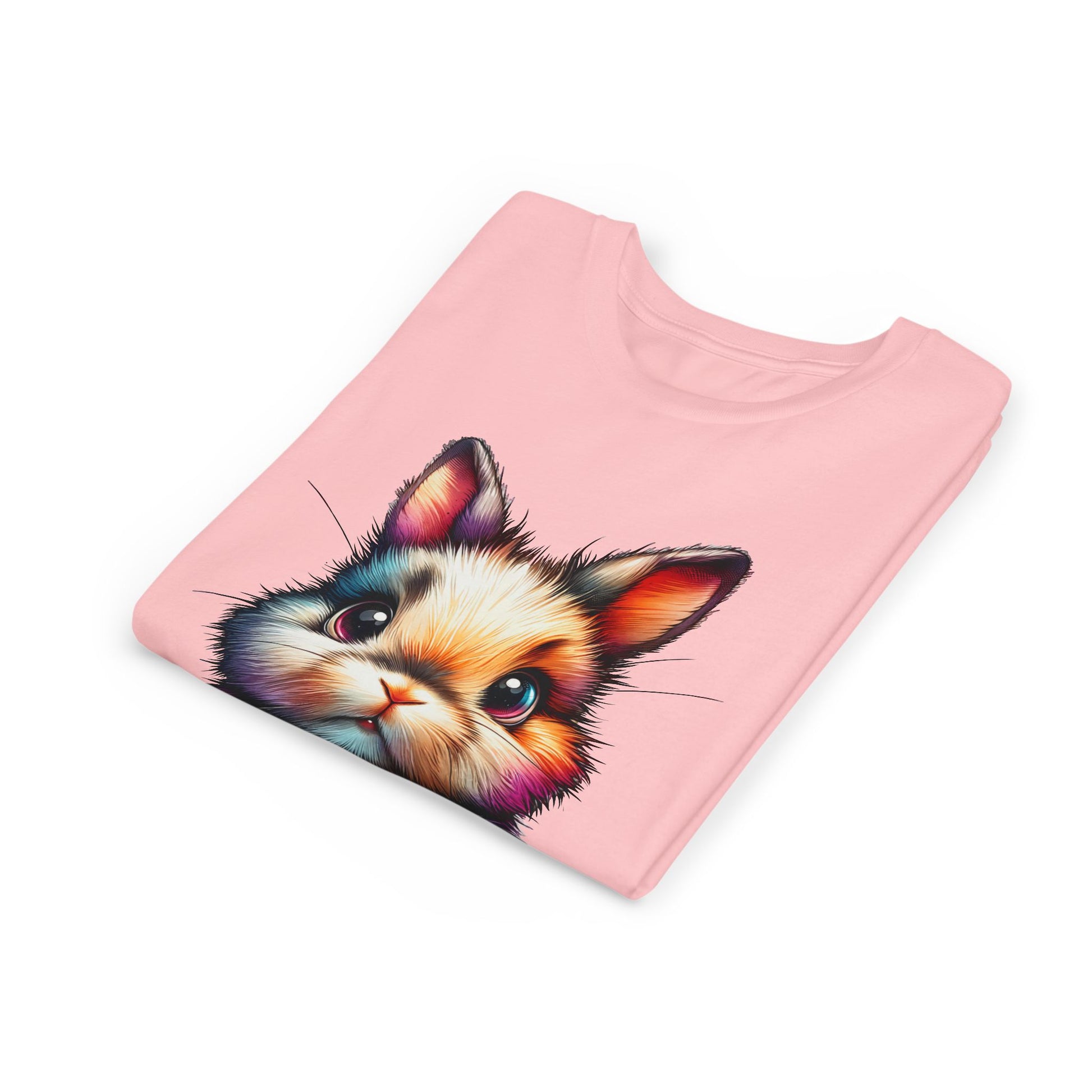 Colorful Bunny Youth Short Sleeve Tee