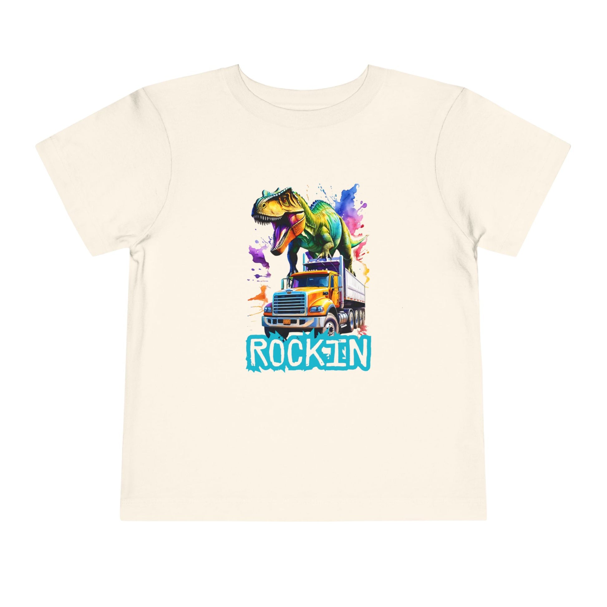 Rockin' Toddler Tee - Dino Design