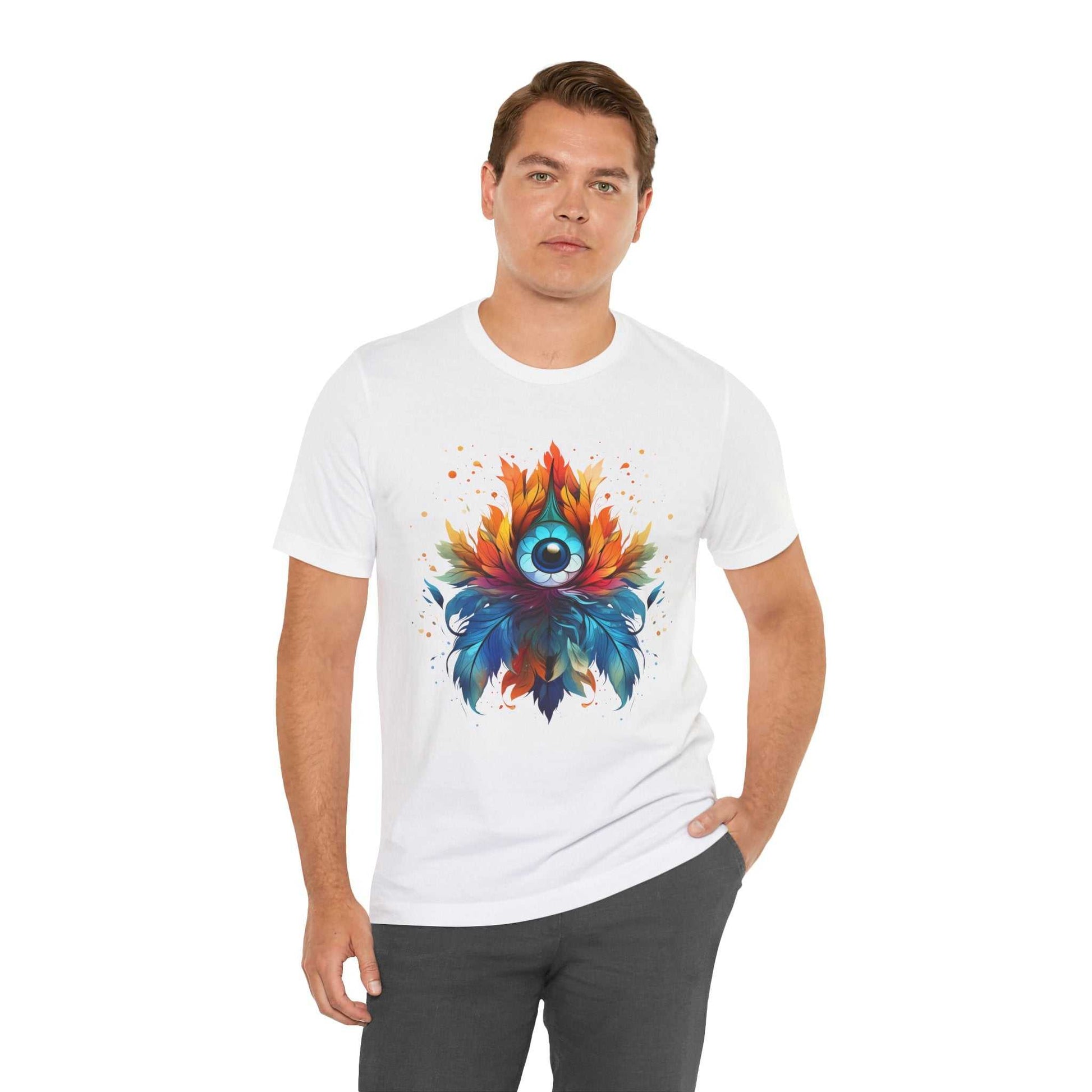 Vibrant Eye-Mandala Tee