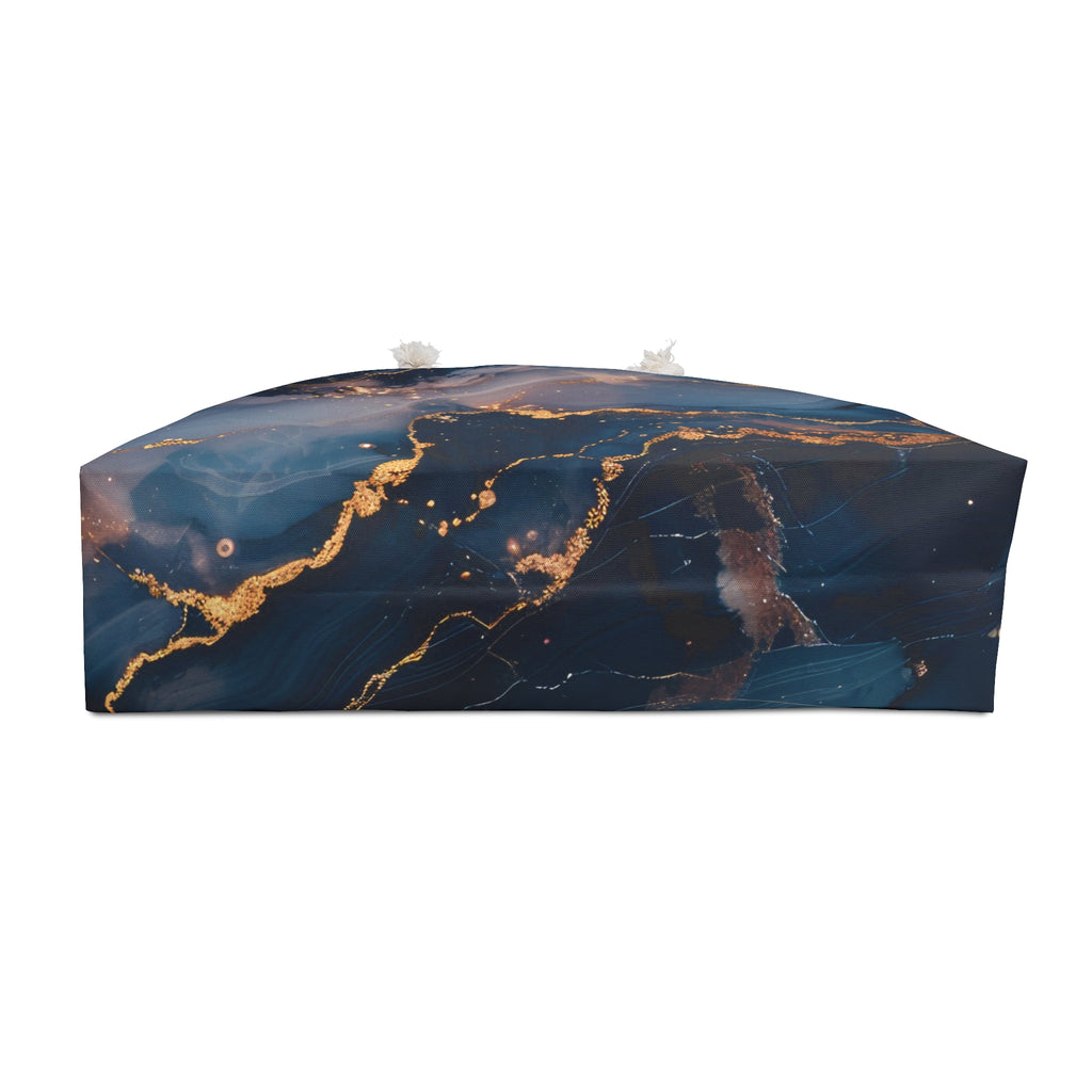 Marble Print Weekender Bag