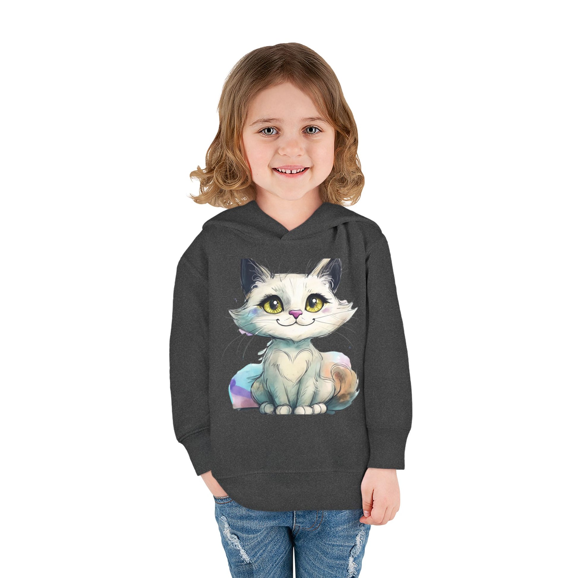 Cute Cat Toddler Hoodie