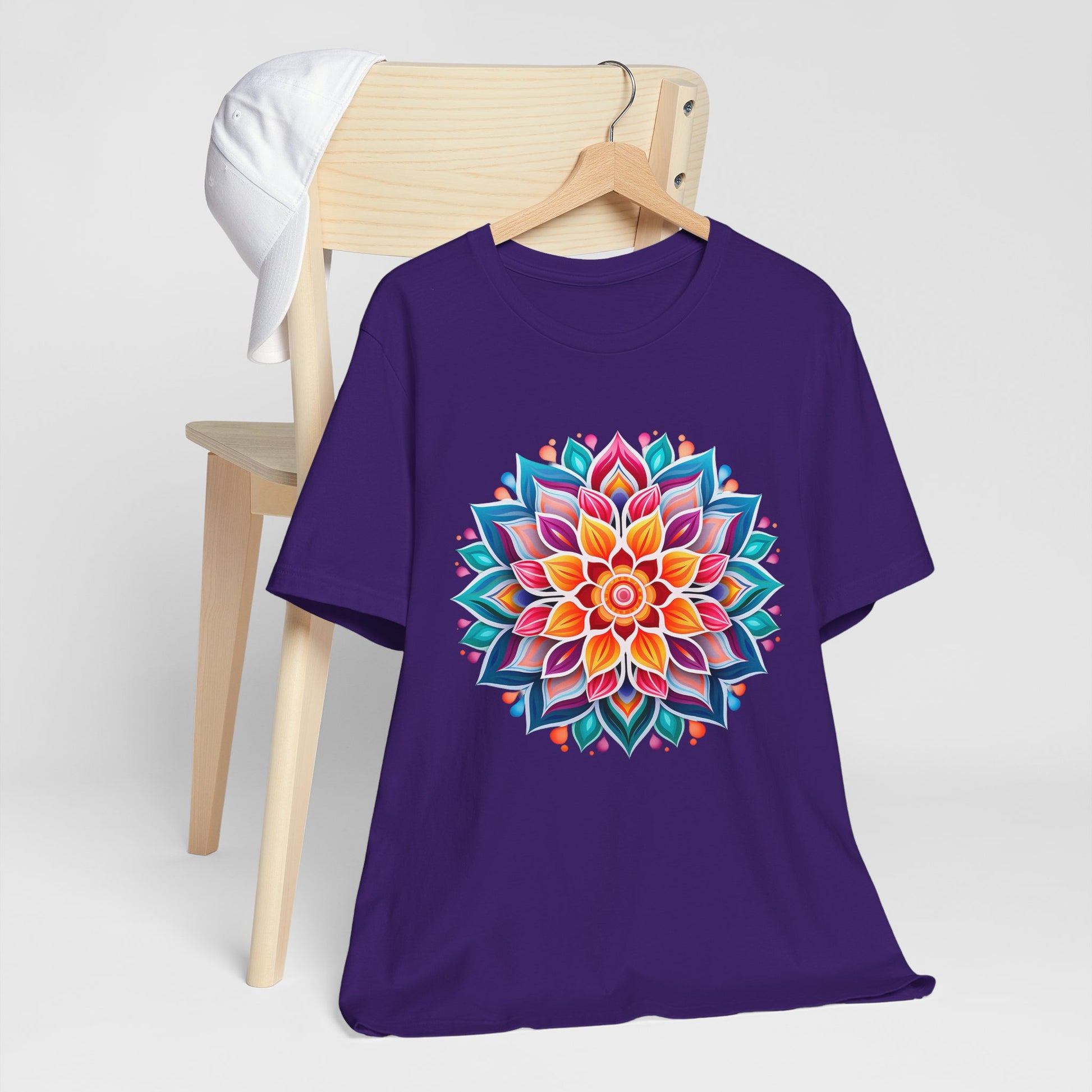 Vibrant Mandala Graphic Tee
