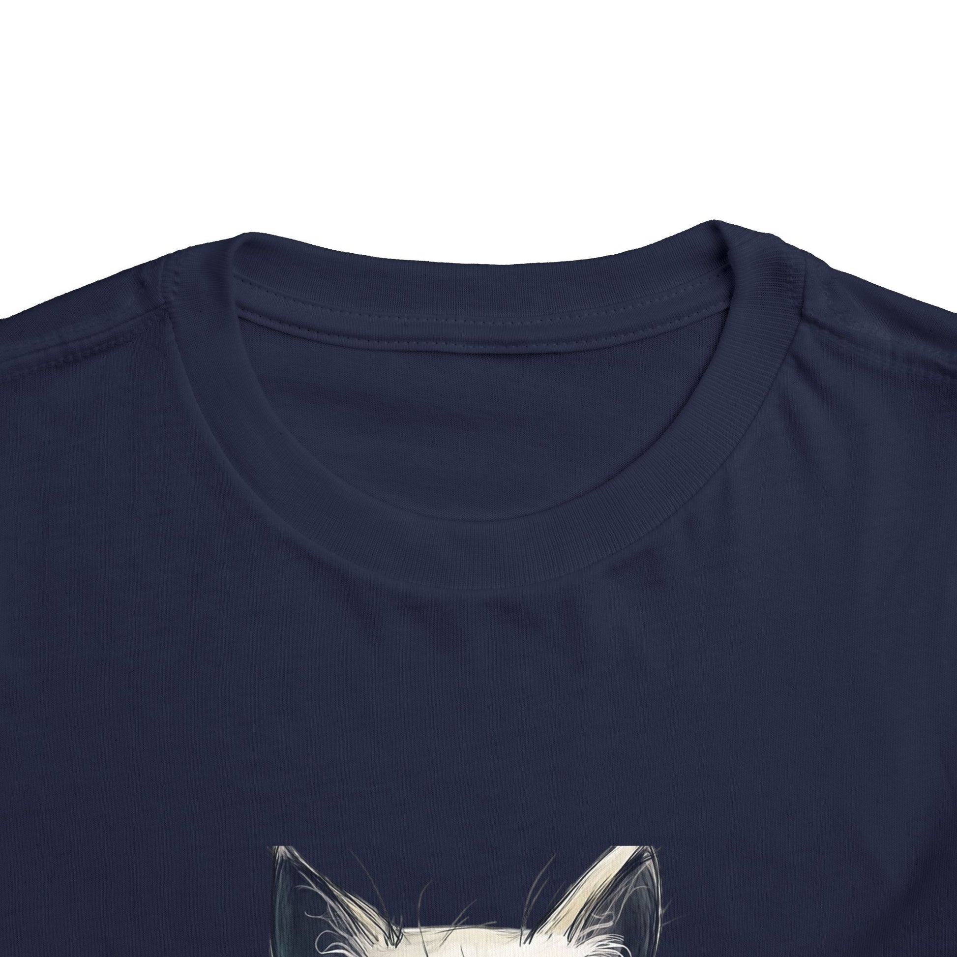 Adorable Cat Toddler Tee