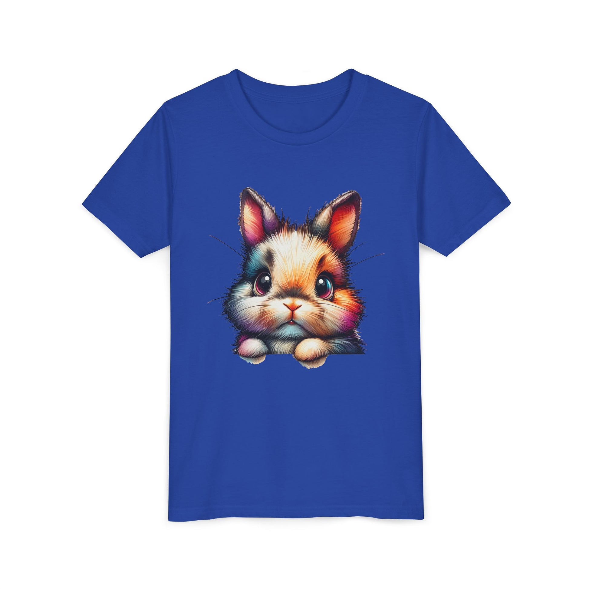 Colorful Bunny Youth Short Sleeve Tee