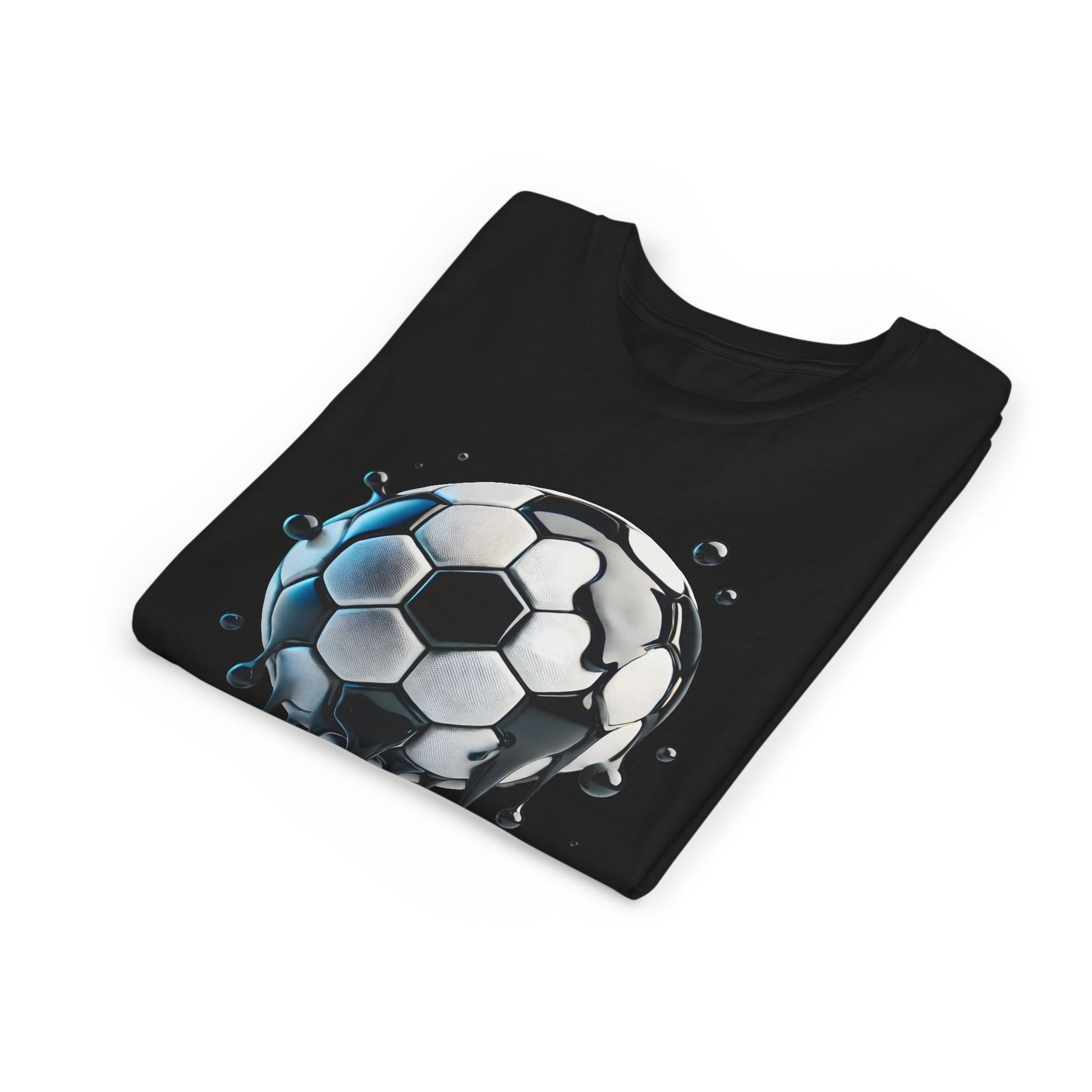 Dripping Soccer Ball Youth Tee