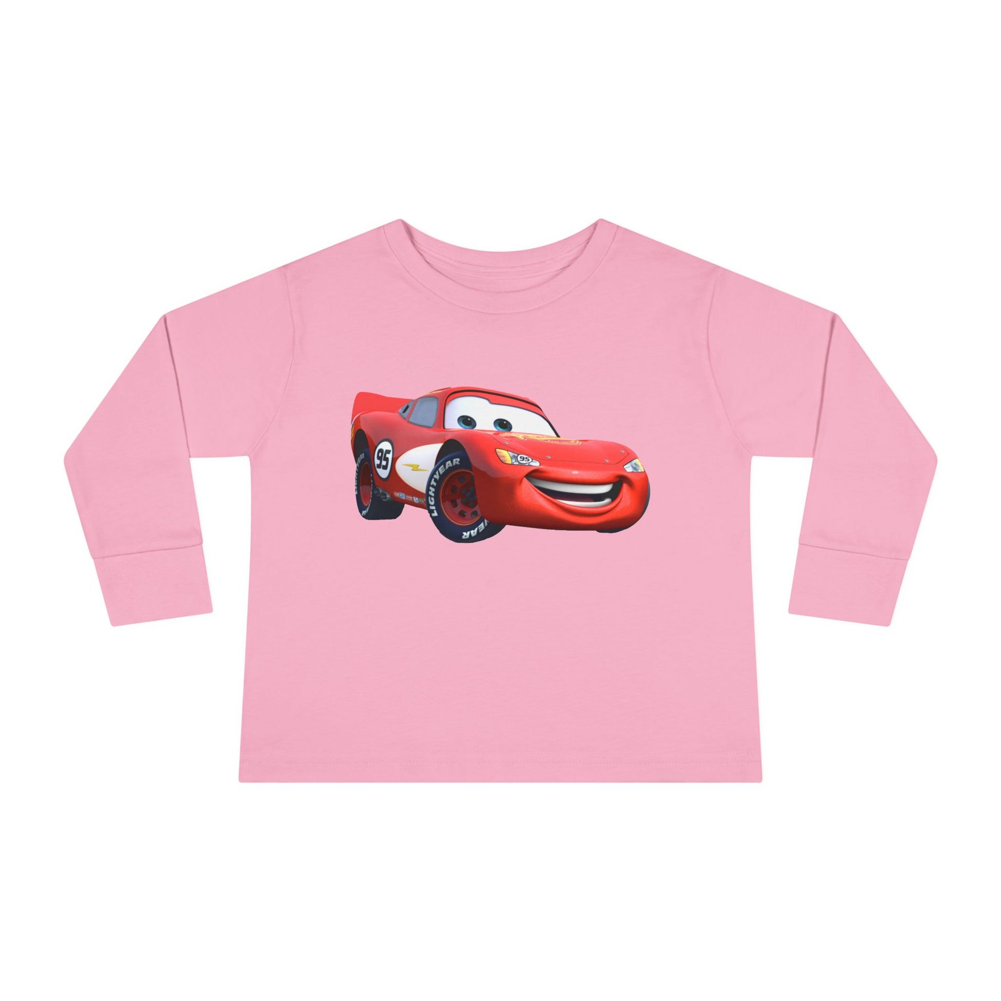 Toddler Cars Graphic Long Sleeve Tee