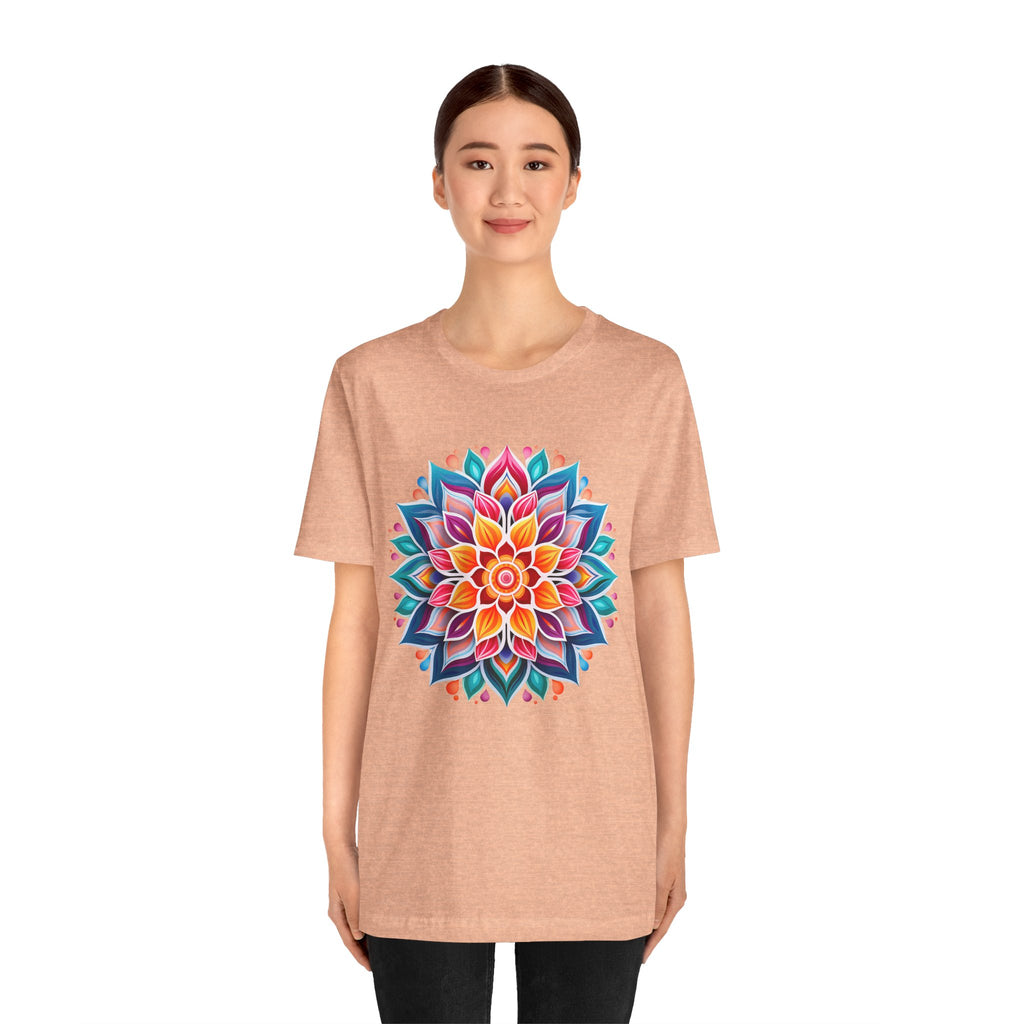 Vibrant Mandala Graphic Tee