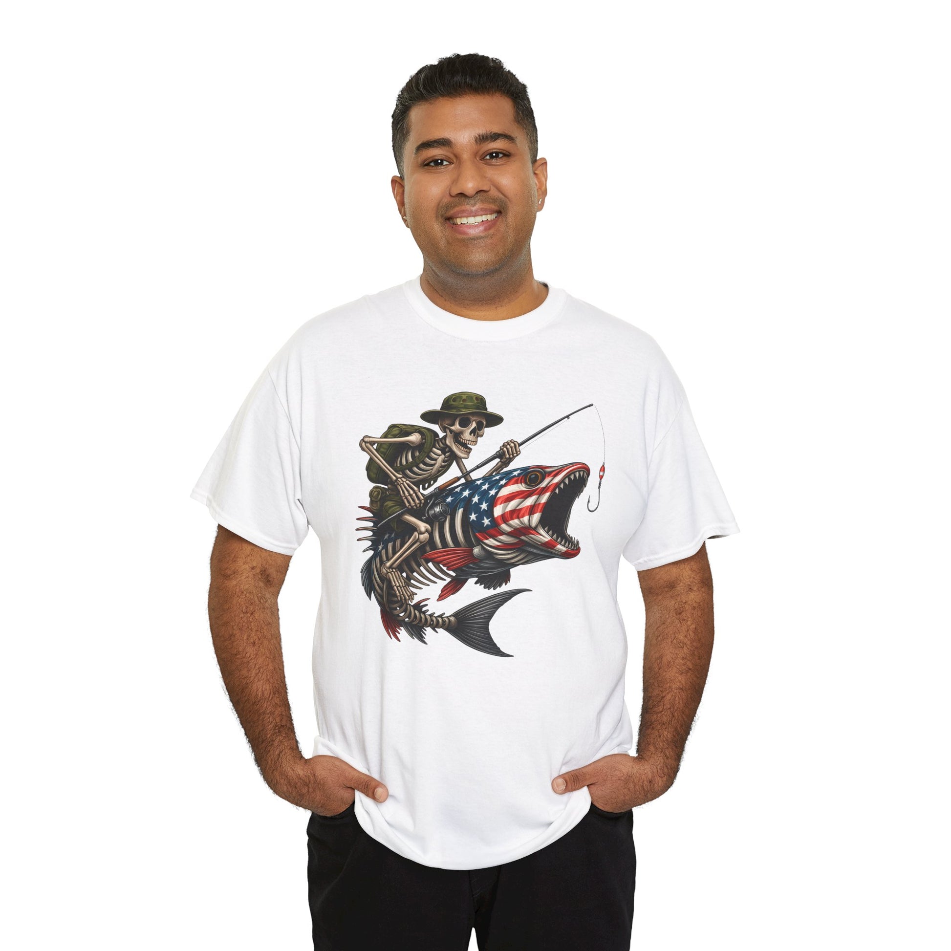 Fishing Skeleton Tee
