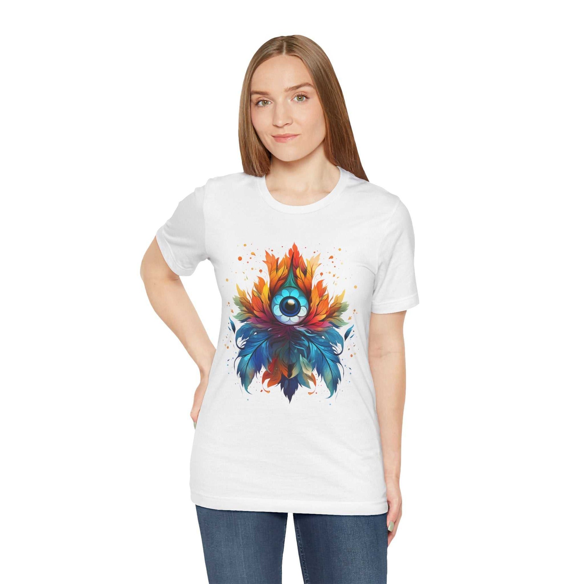 Vibrant Eye-Mandala Tee
