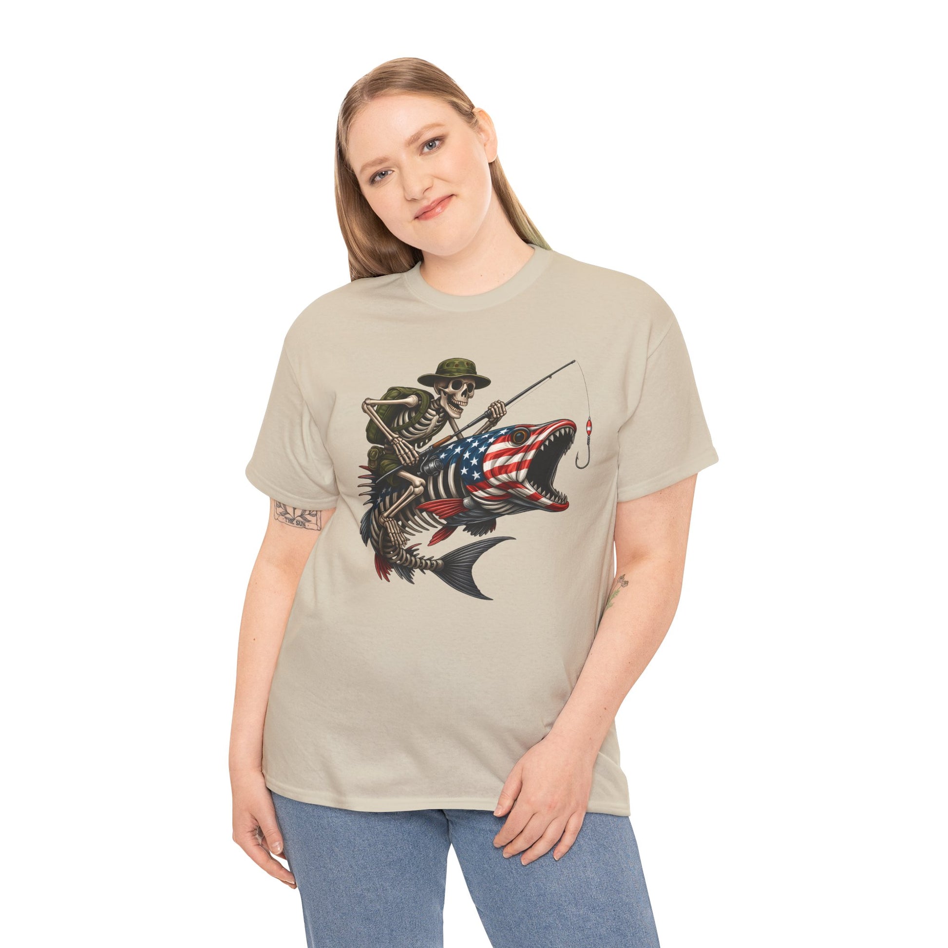Fishing Skeleton Tee