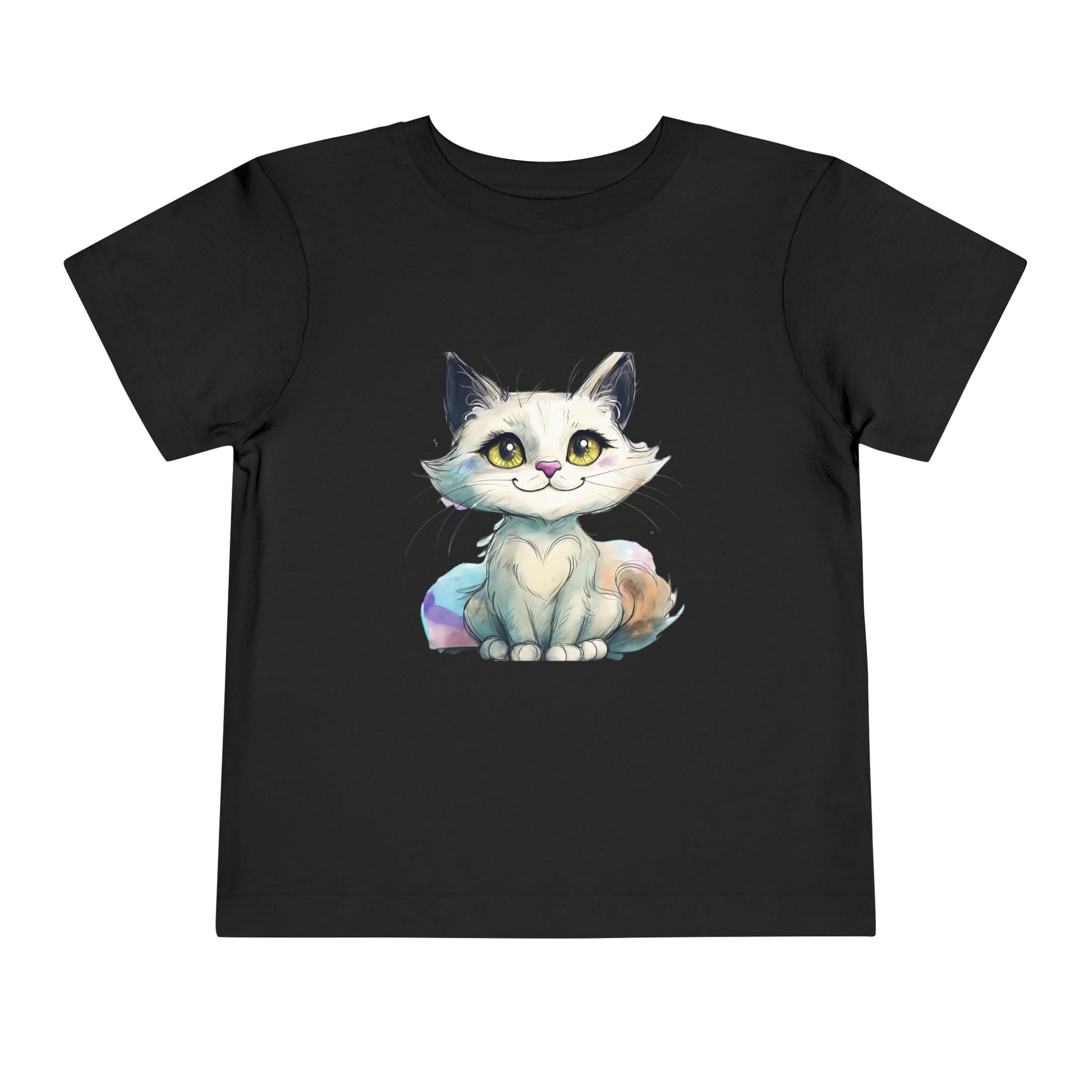 Adorable Cat Toddler Tee